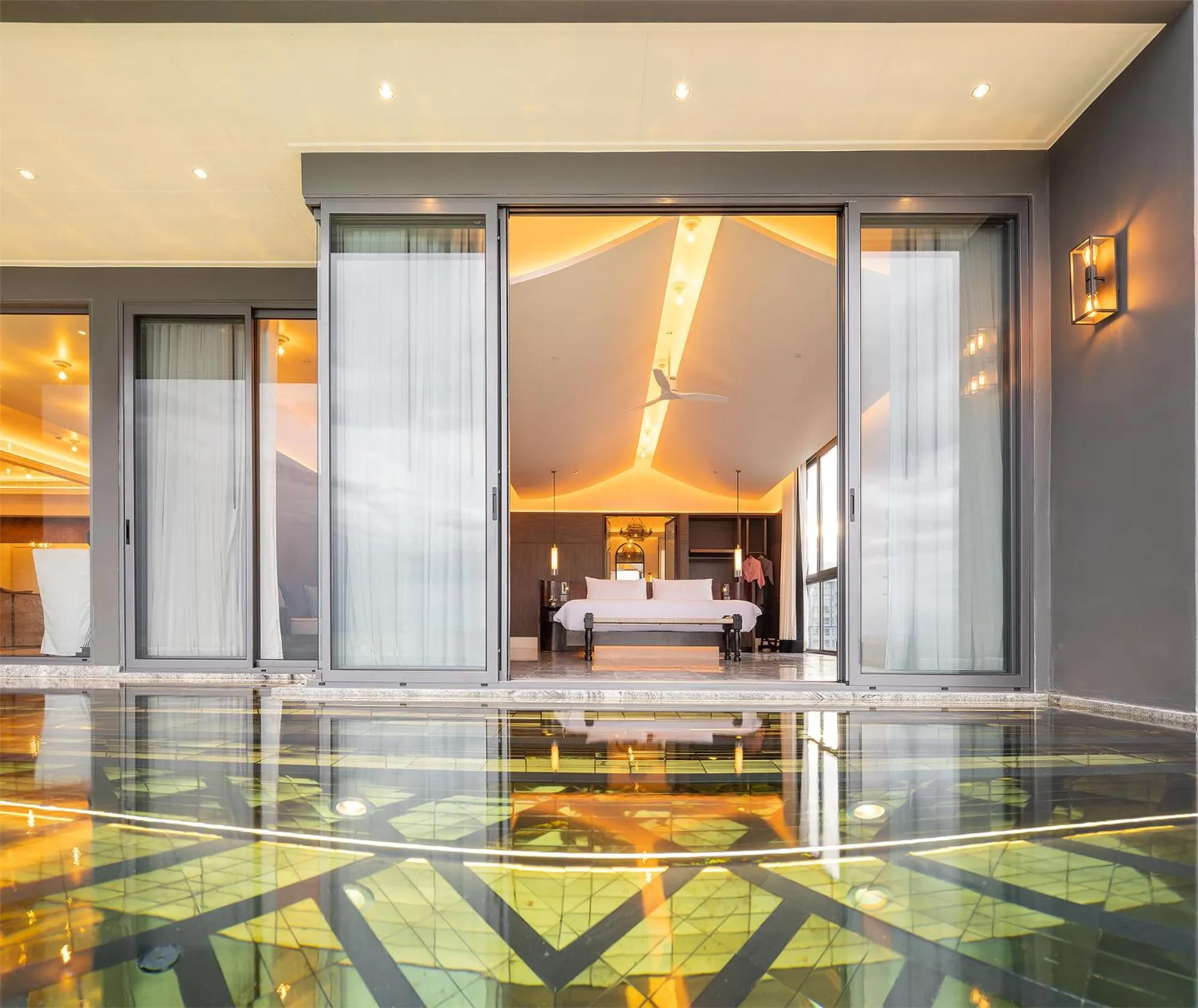 Bedroom, Bed in Baba Beach Club Hua Hin Luxury Pool Villa by Sri panwa