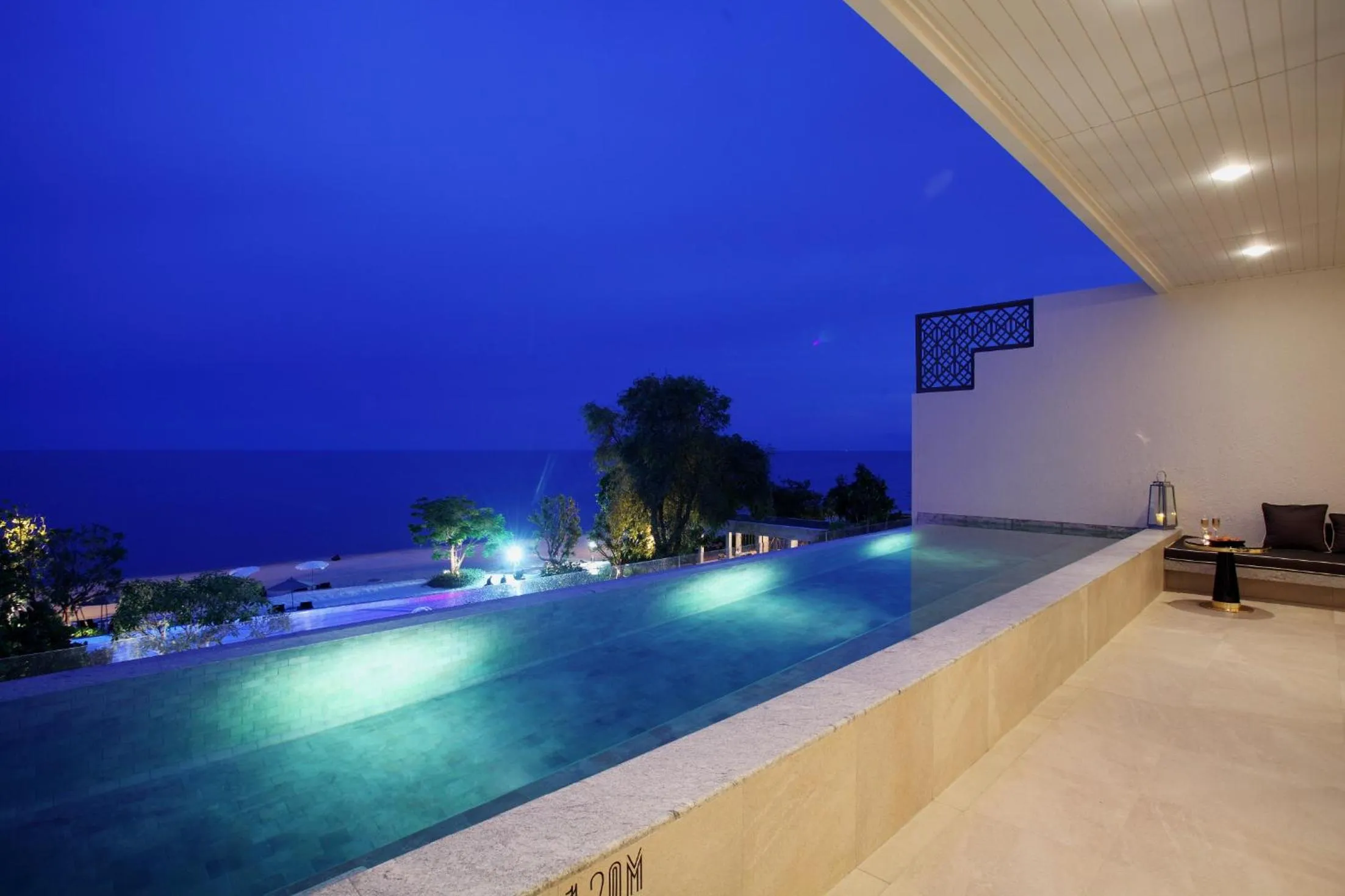 Sea view in Baba Beach Club Hua Hin Luxury Pool Villa by Sri panwa