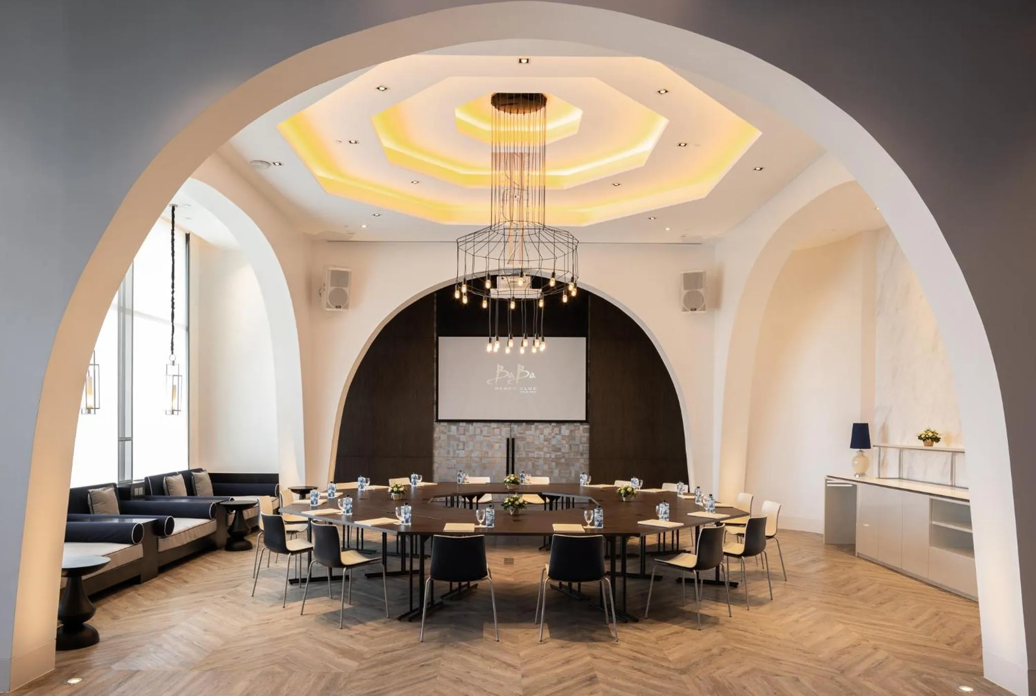 Meeting/conference room in Baba Beach Club Hua Hin Luxury Pool Villa by Sri panwa