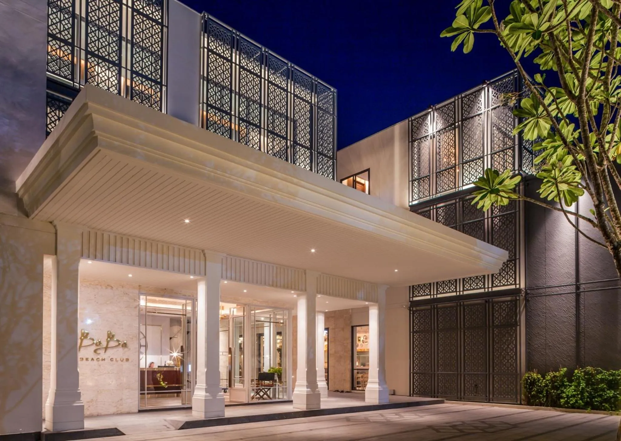 Property building in Baba Beach Club Hua Hin Luxury Pool Villa by Sri panwa