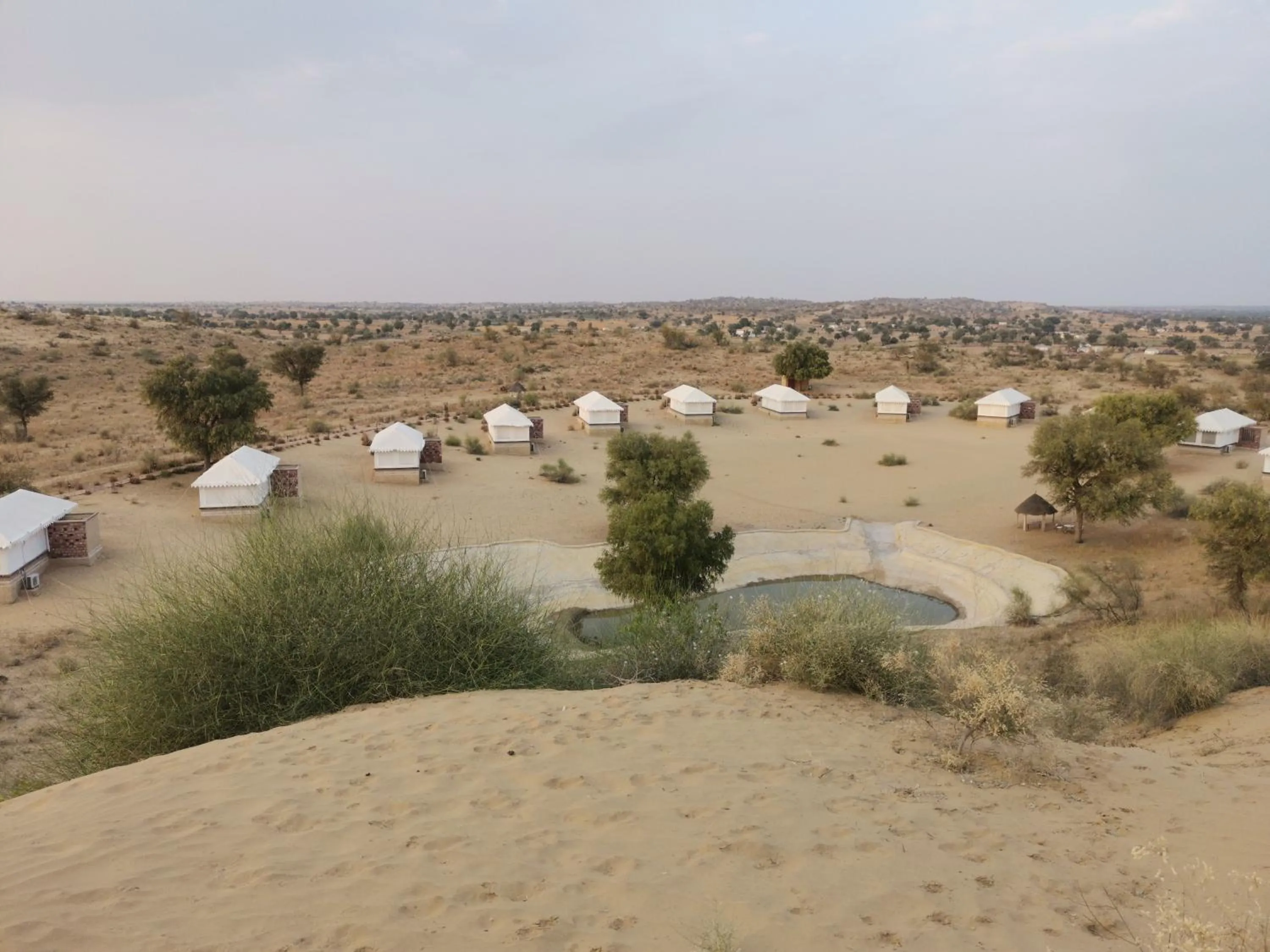 Facade/entrance in Dhora Desert Resort And Spa