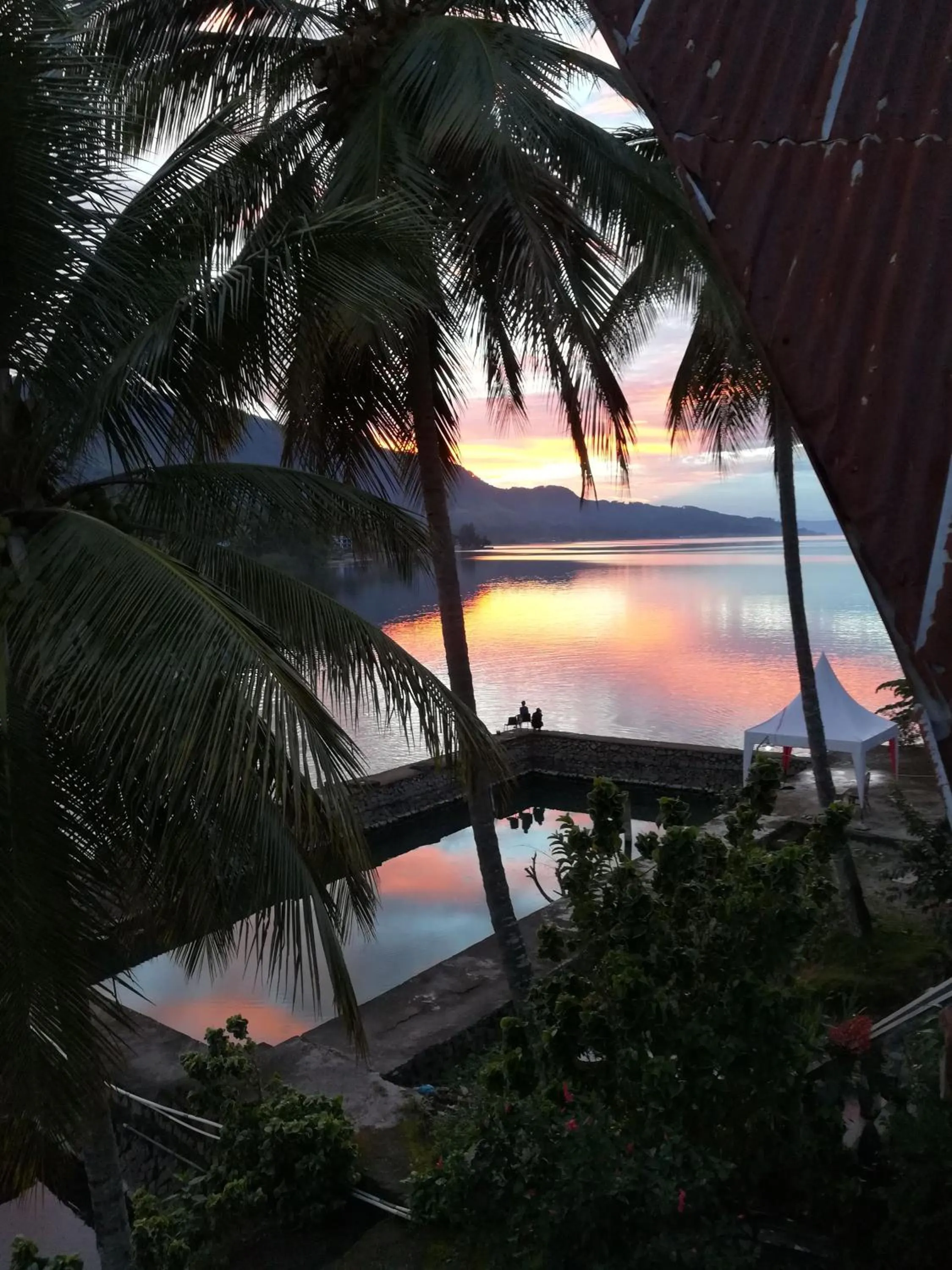 Sunset in Aman's Guesthouse