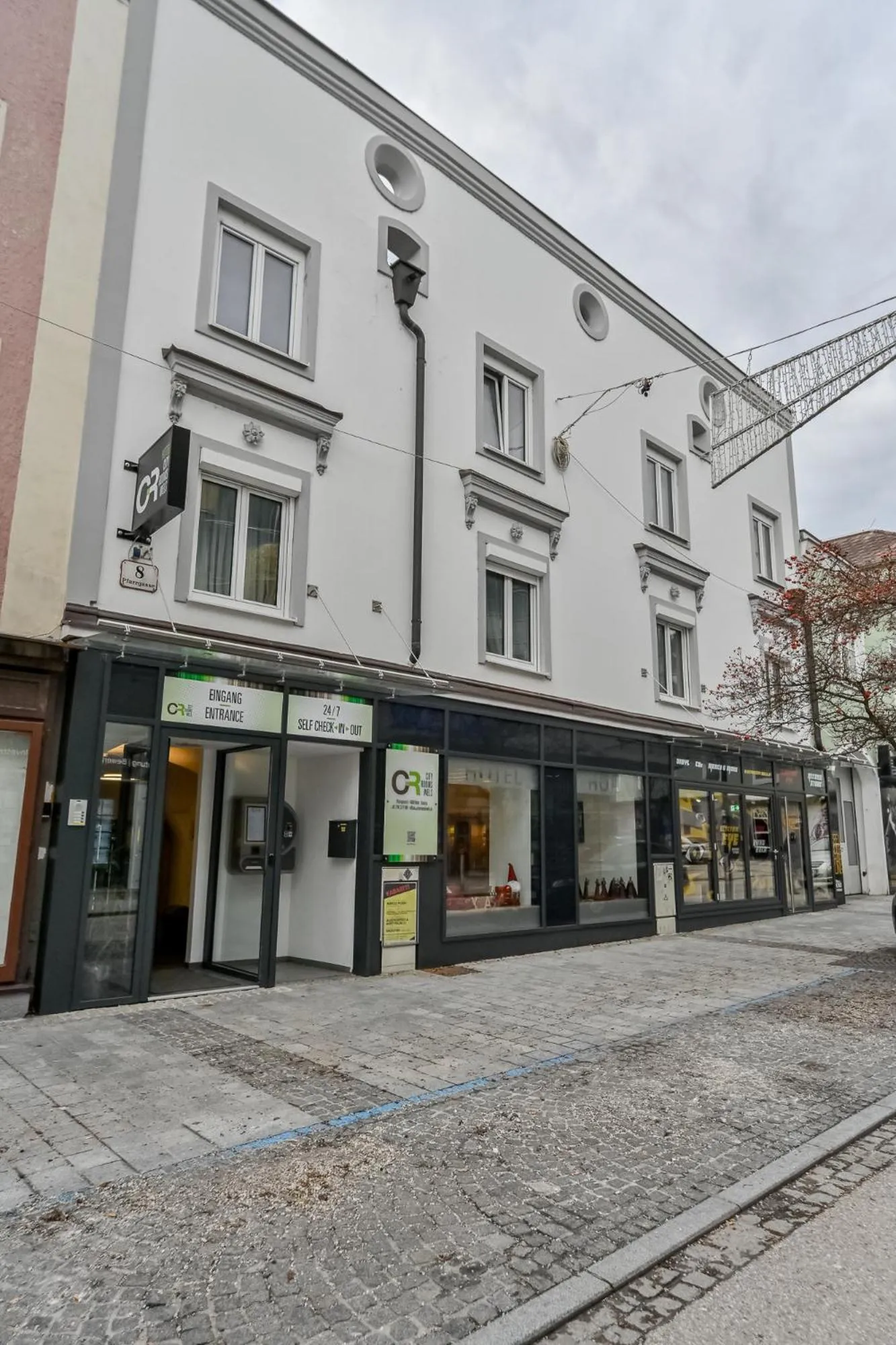 Property building in Hotel "City Rooms Wels"