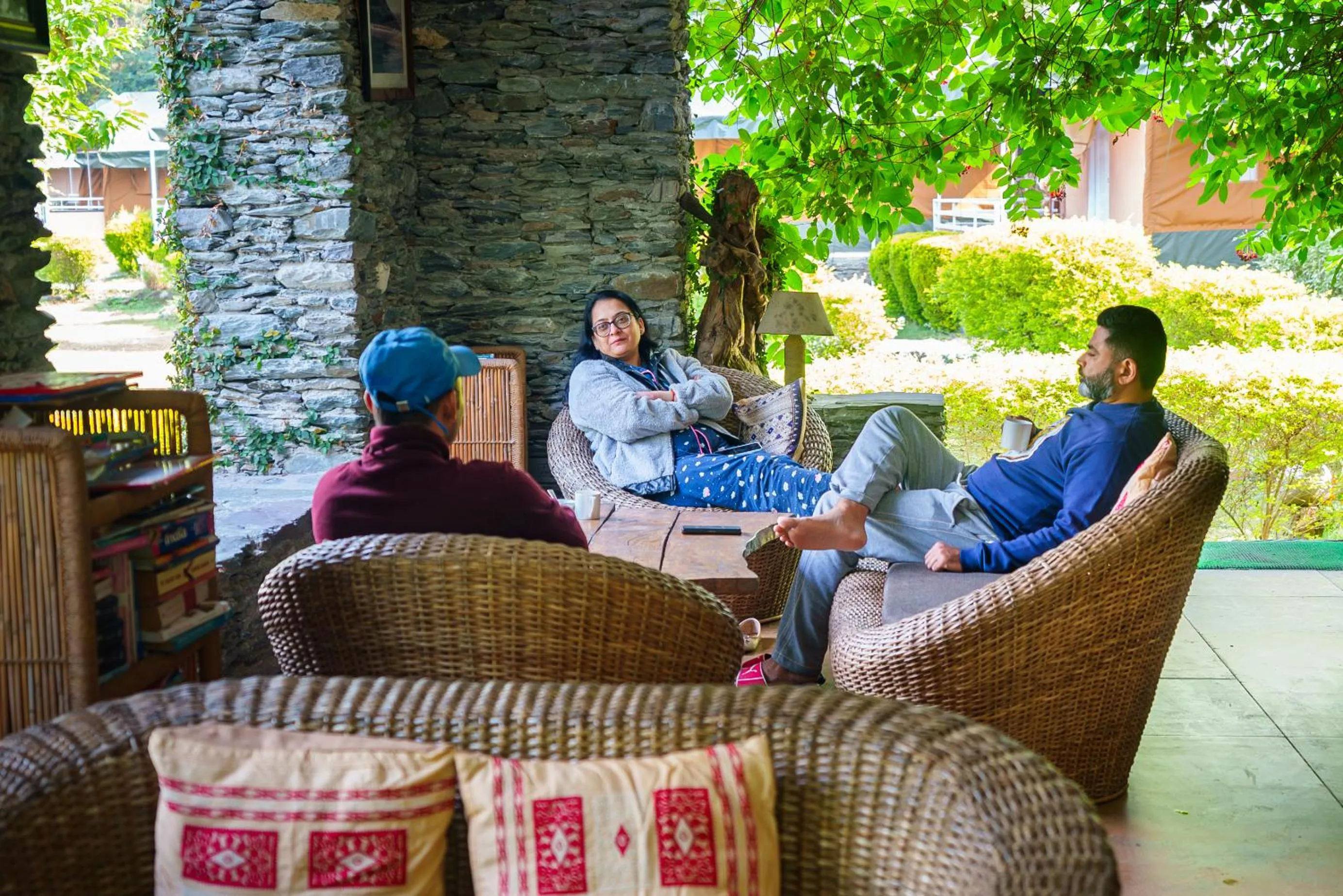 Lounge or bar in Banyan By The Ganges