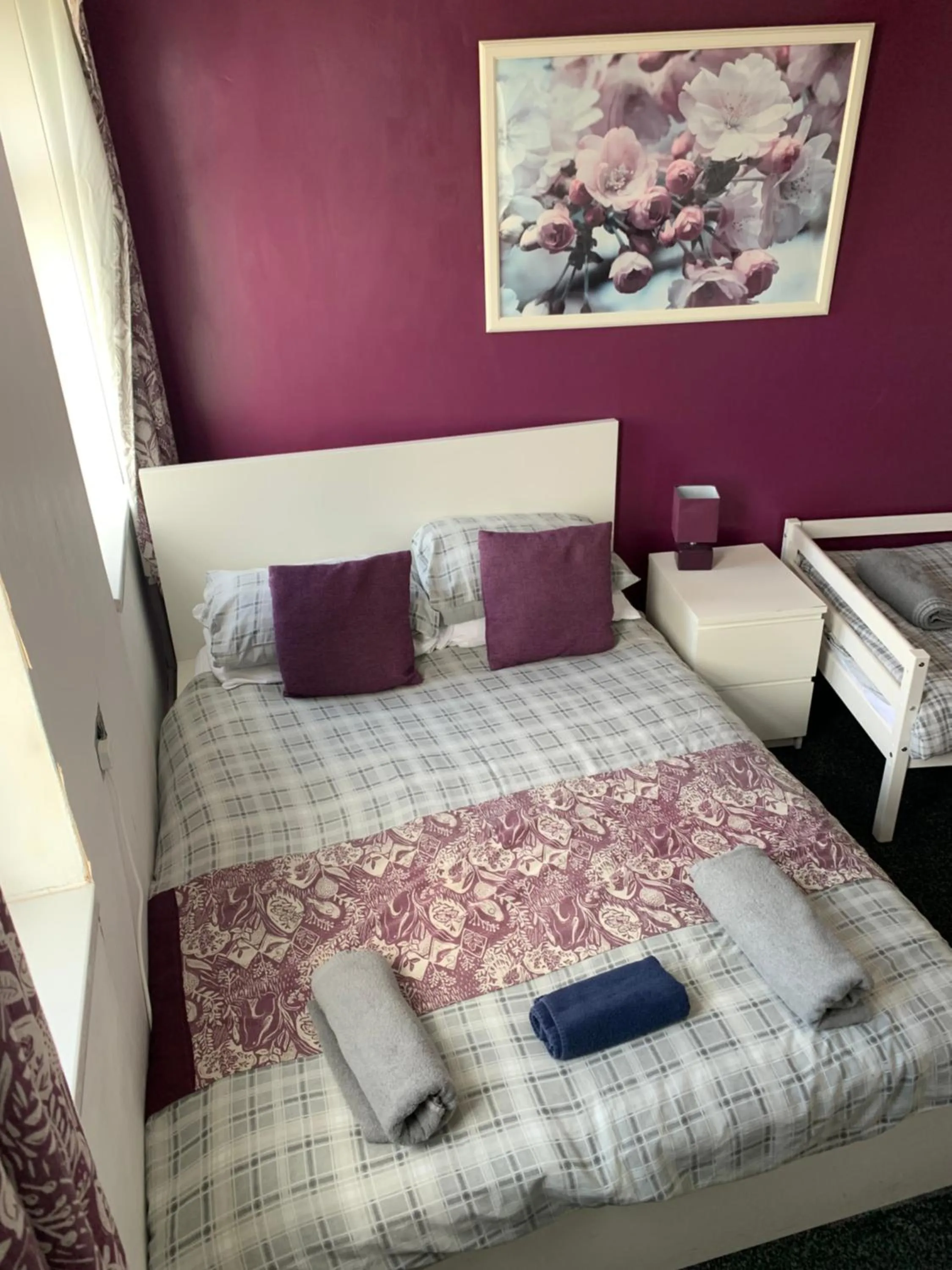 Bedroom, Bed in Alderley Hotel Blackpool