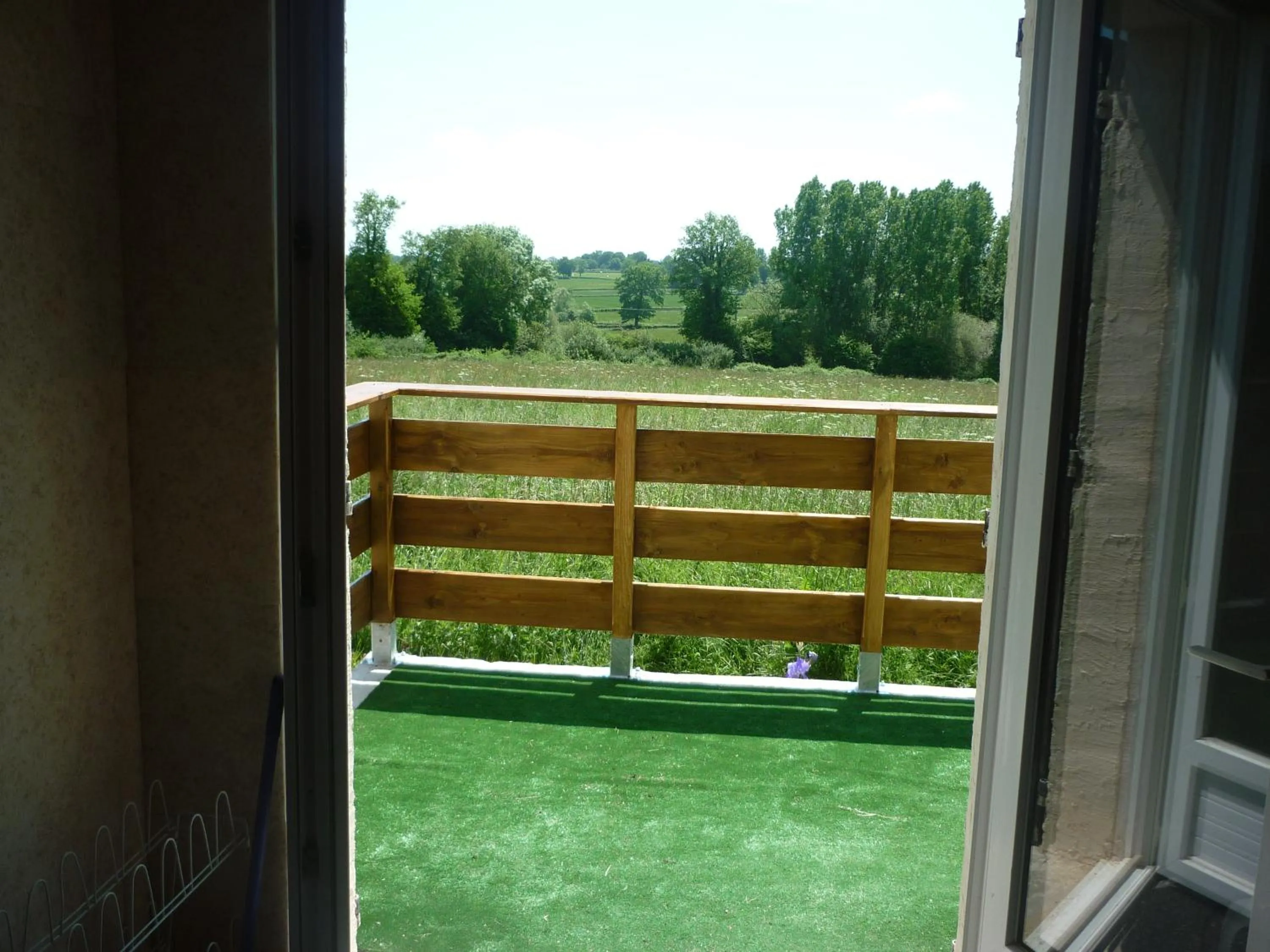 View (from property/room) in B&B Chambre Chante Cristal