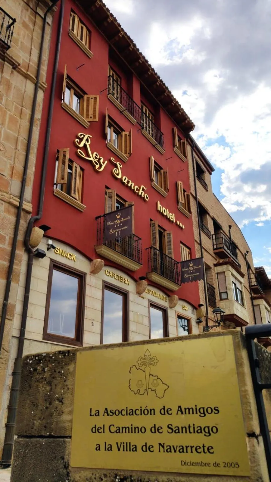 Facade/entrance in Hotel Rey Sancho