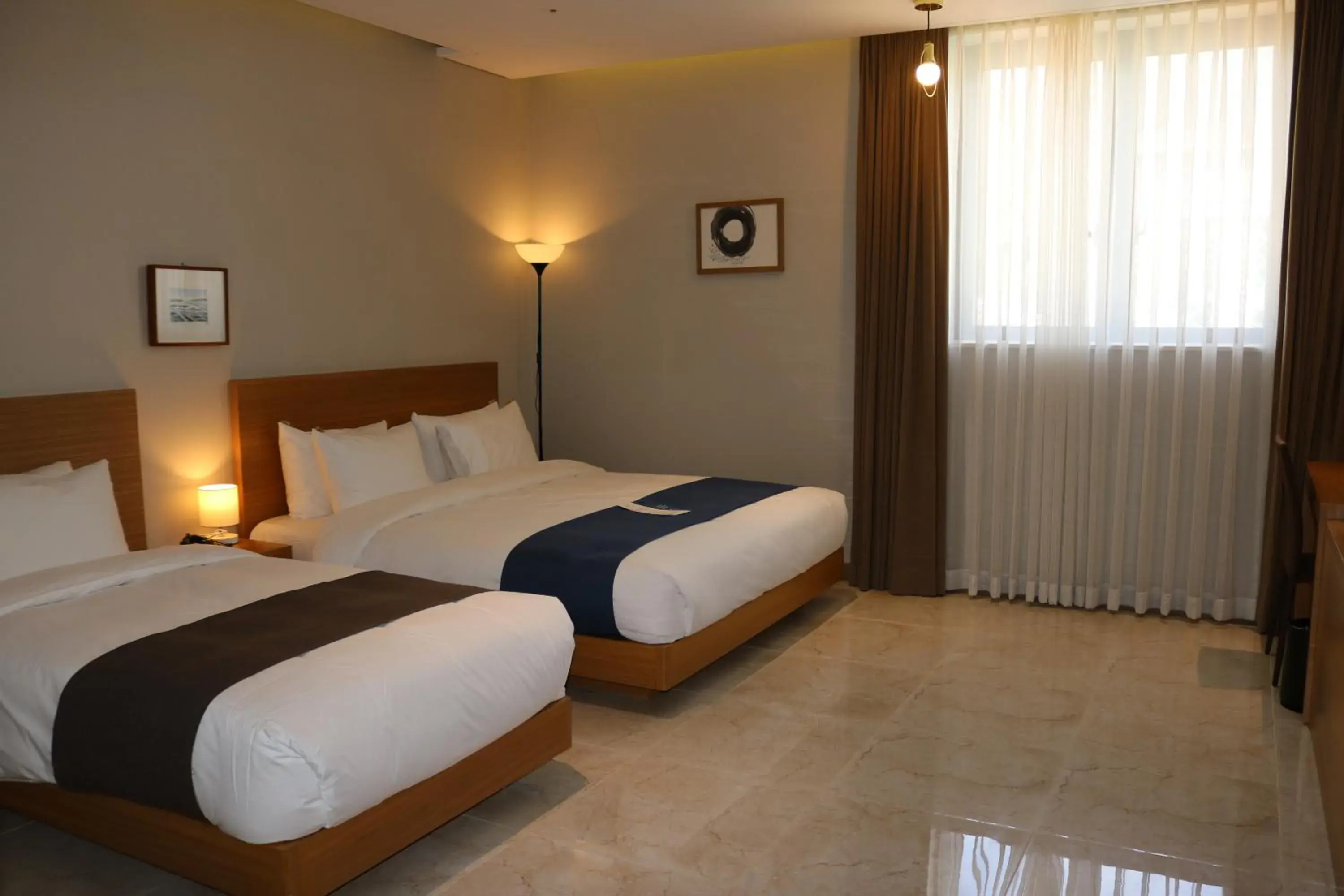 Deluxe Twin Room in Benikea Hotel Yangsan Deluxe Twin Room in Benikea Hotel Yangsan