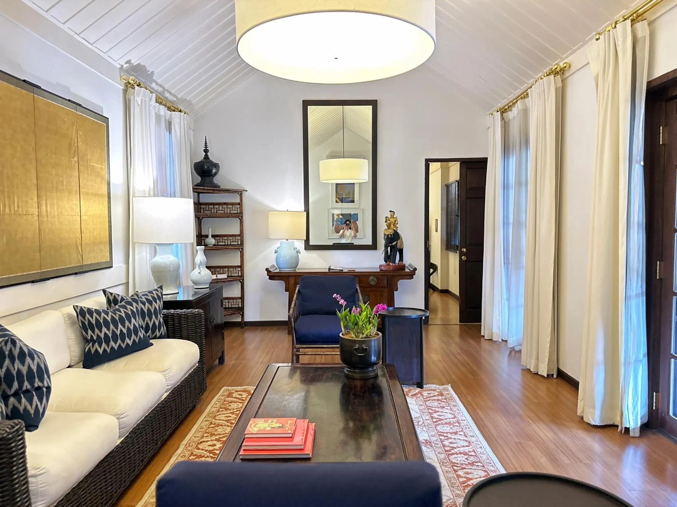 Living room in Rachamankha Hotel