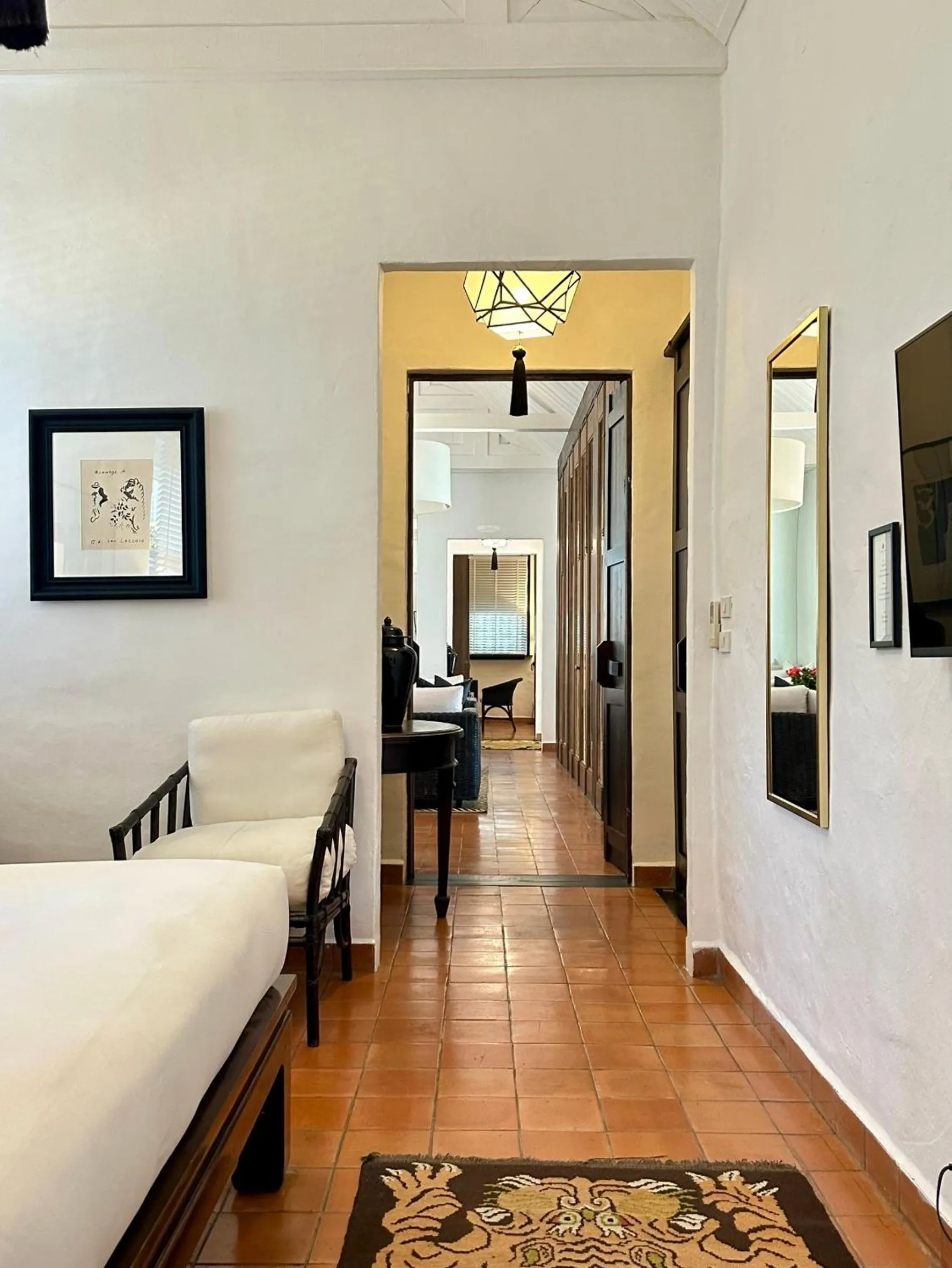 Bedroom in Rachamankha Hotel