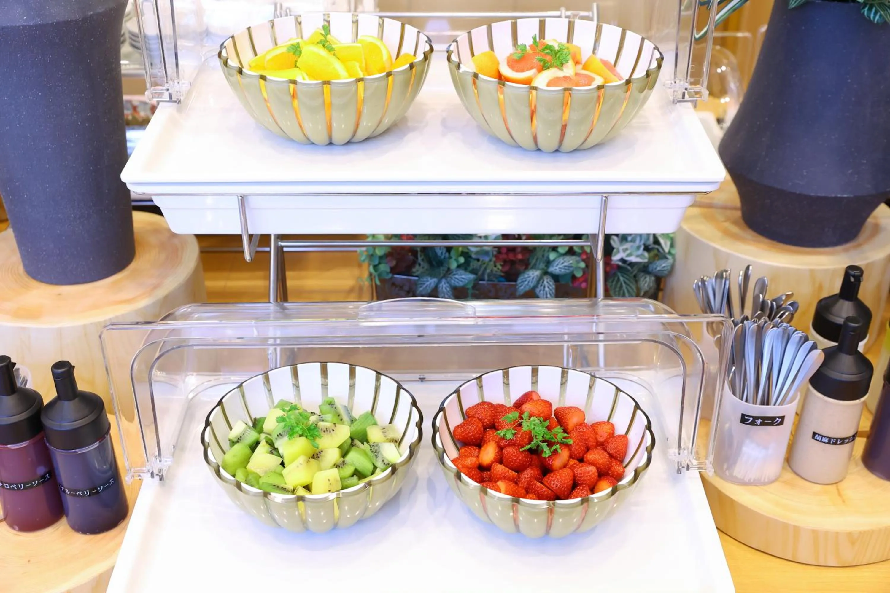 Breakfast, Food in La Vista Kushirogawa Hotel Natural Hot Spring