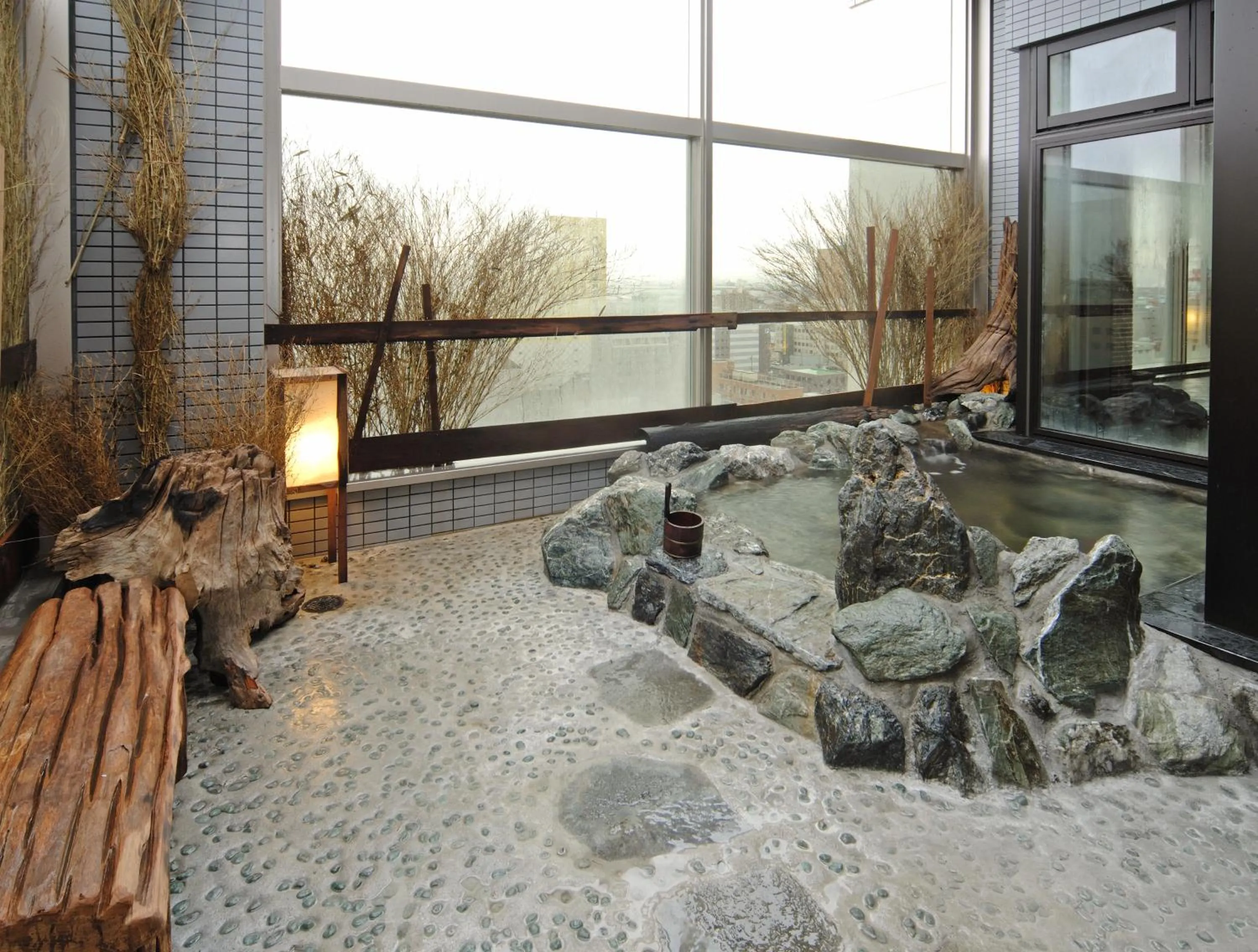 Decorative detail in La Vista Kushirogawa Hotel Natural Hot Spring