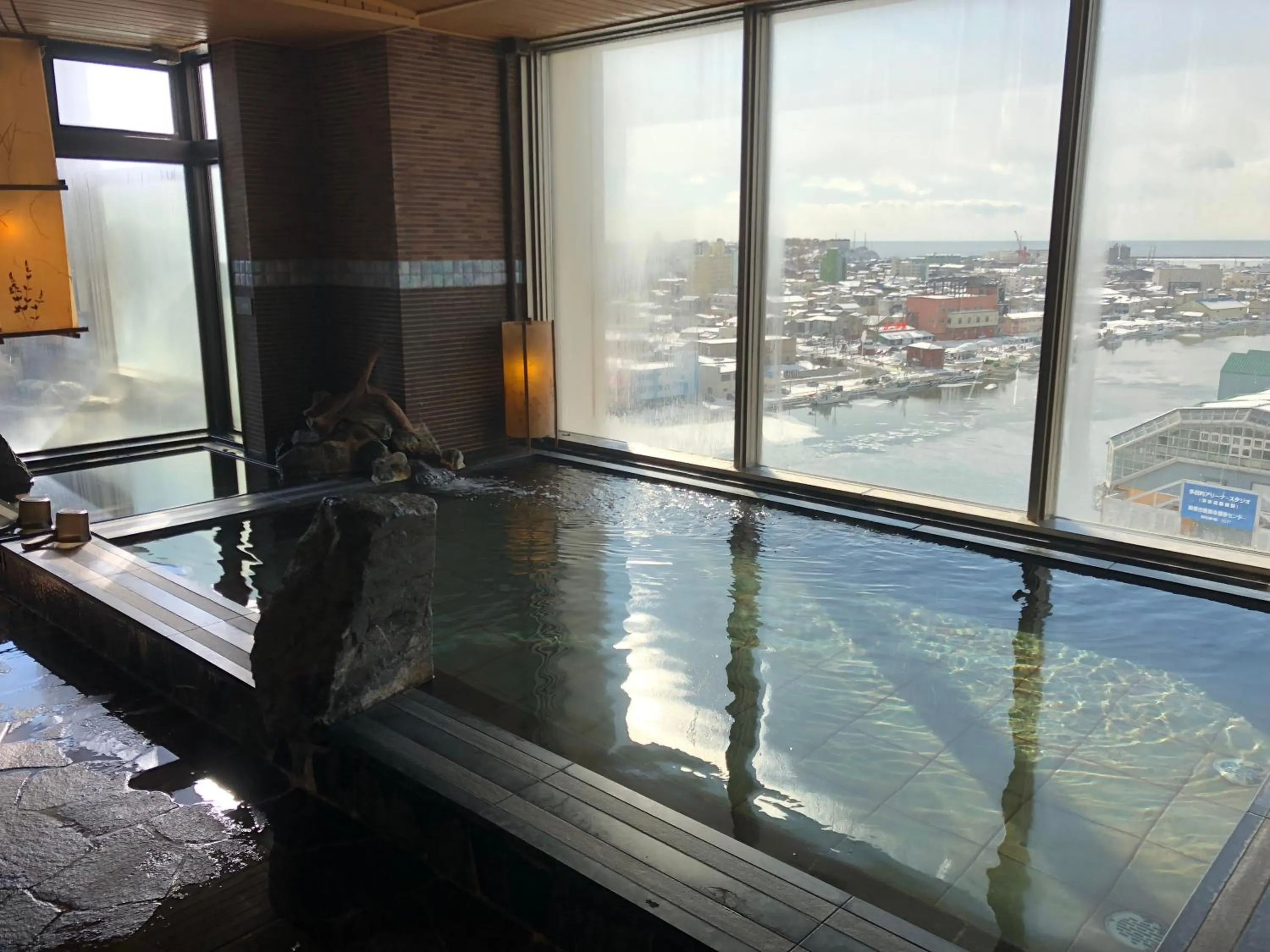 Hot Spring Bath, Swimming Pool in La Vista Kushirogawa Hotel Natural Hot Spring