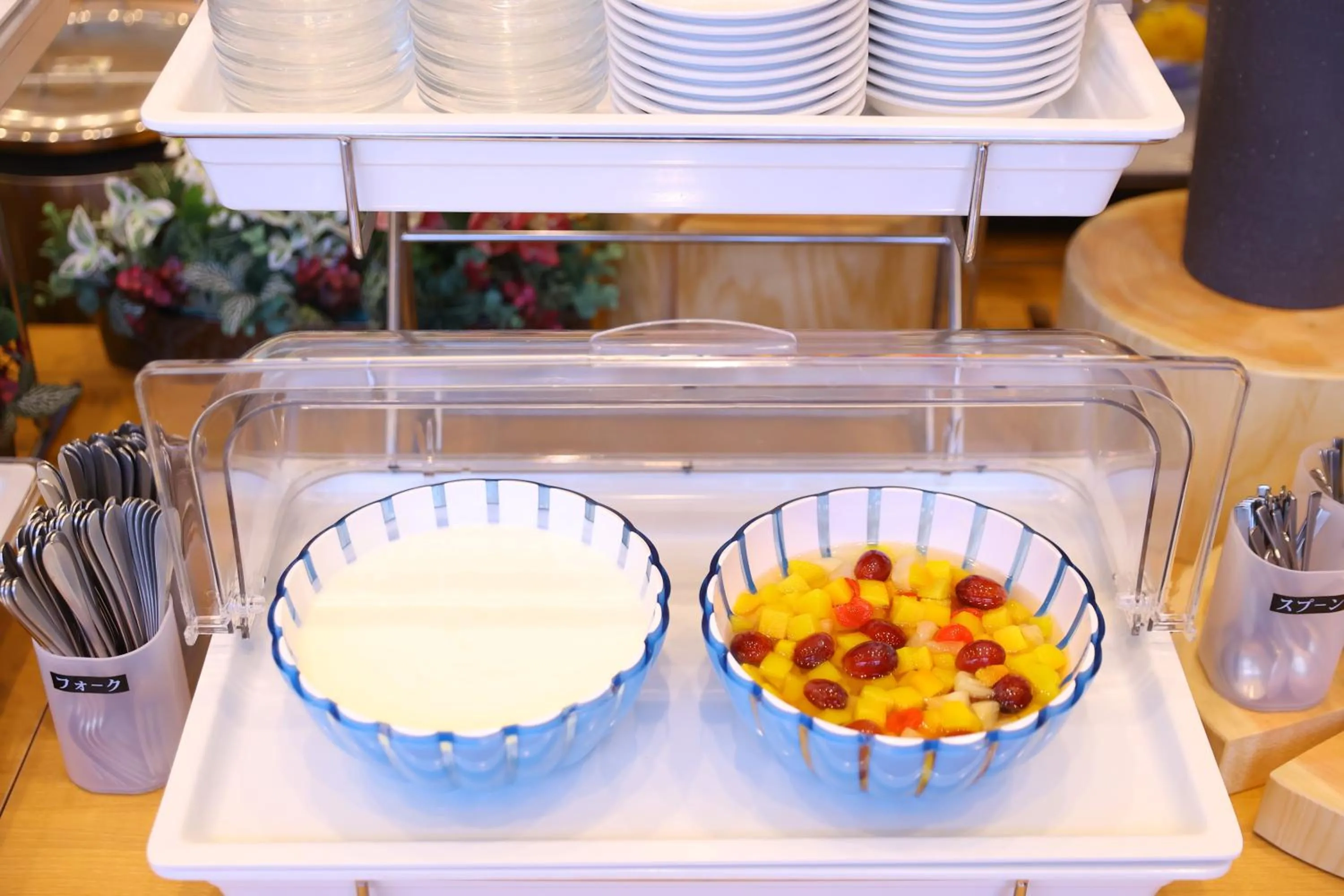 Breakfast in La Vista Kushirogawa Hotel Natural Hot Spring