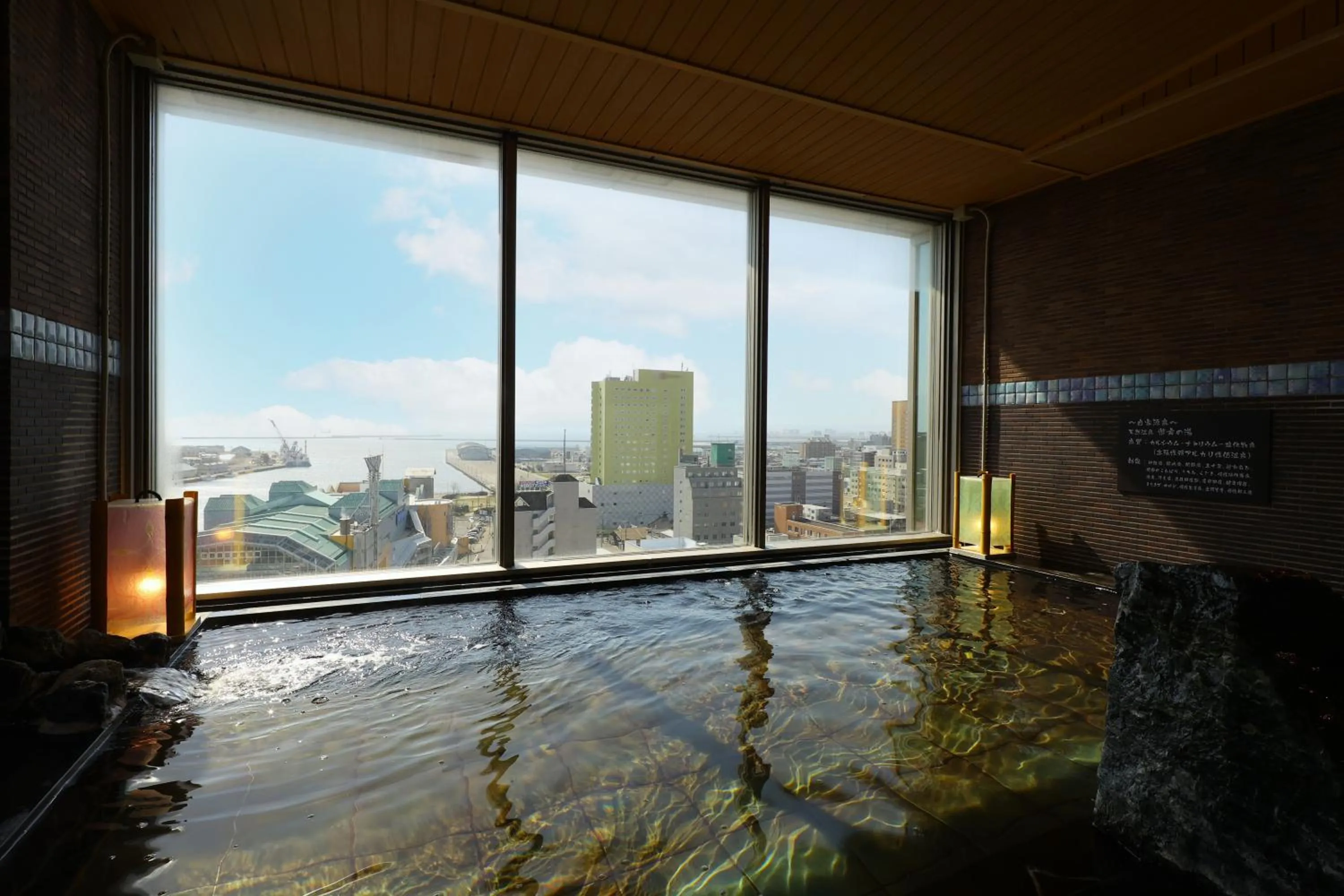 Hot Spring Bath in La Vista Kushirogawa Hotel Natural Hot Spring