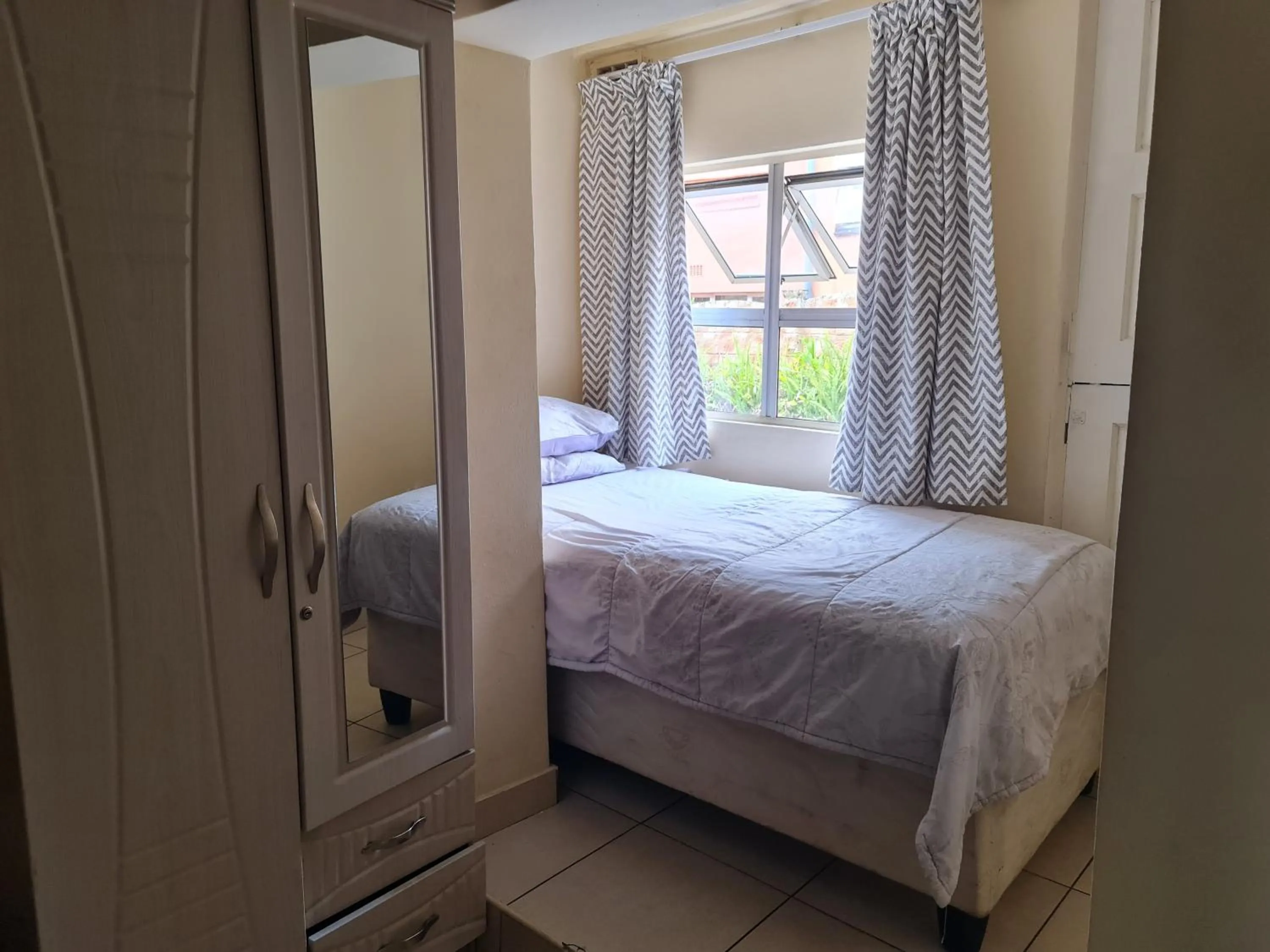 Bed in Bluff Accommodation Aybriden Self-Catering