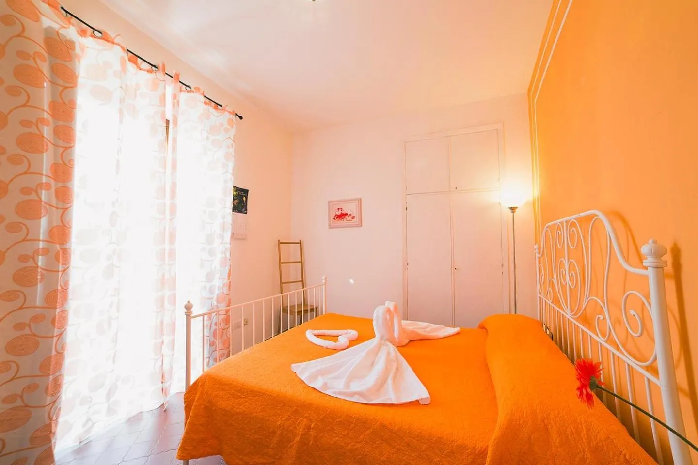 Bedroom, Bed in B&B Bouganville