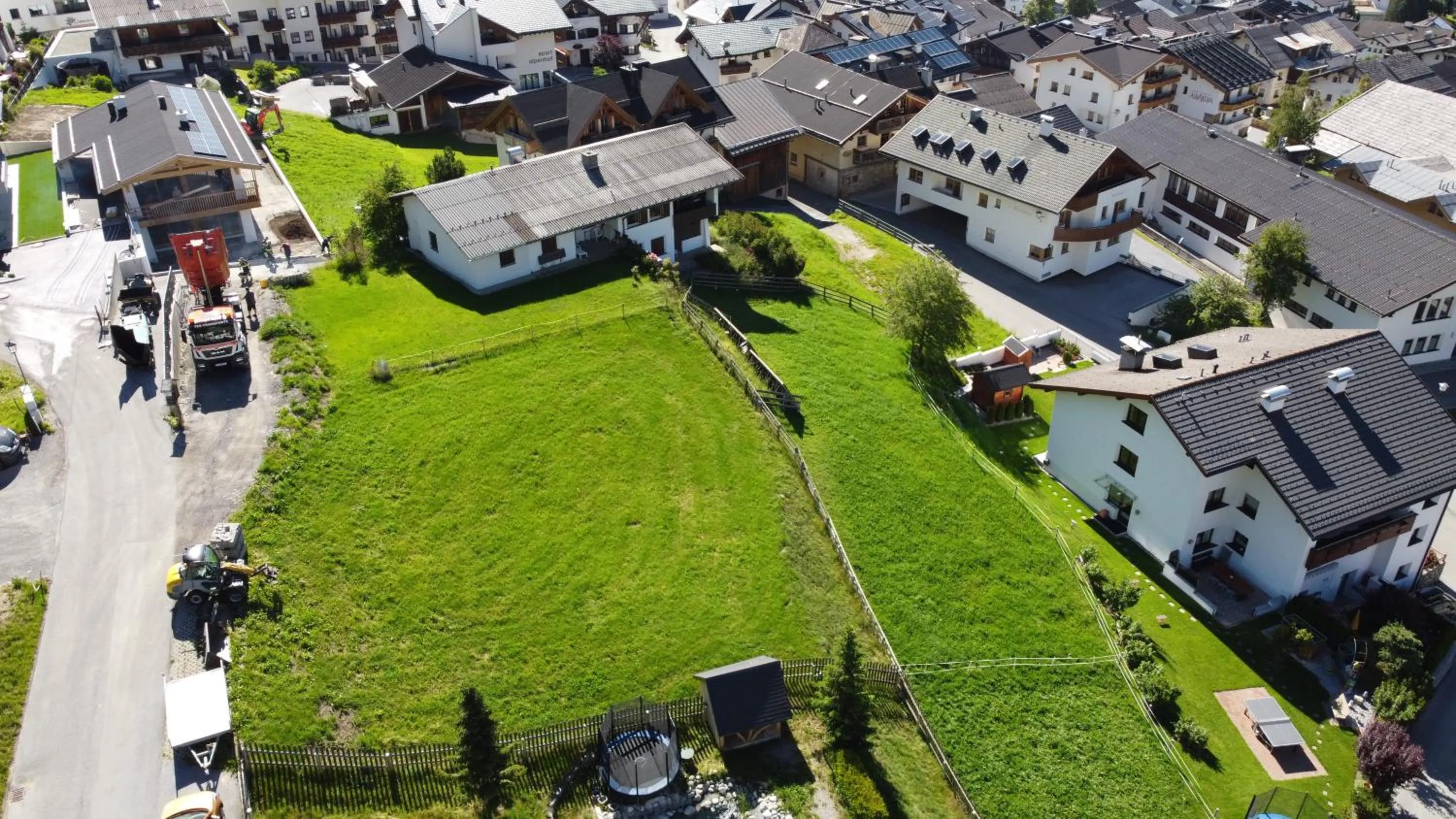 Bird's eye view in Hotel Garni Alpendiamant