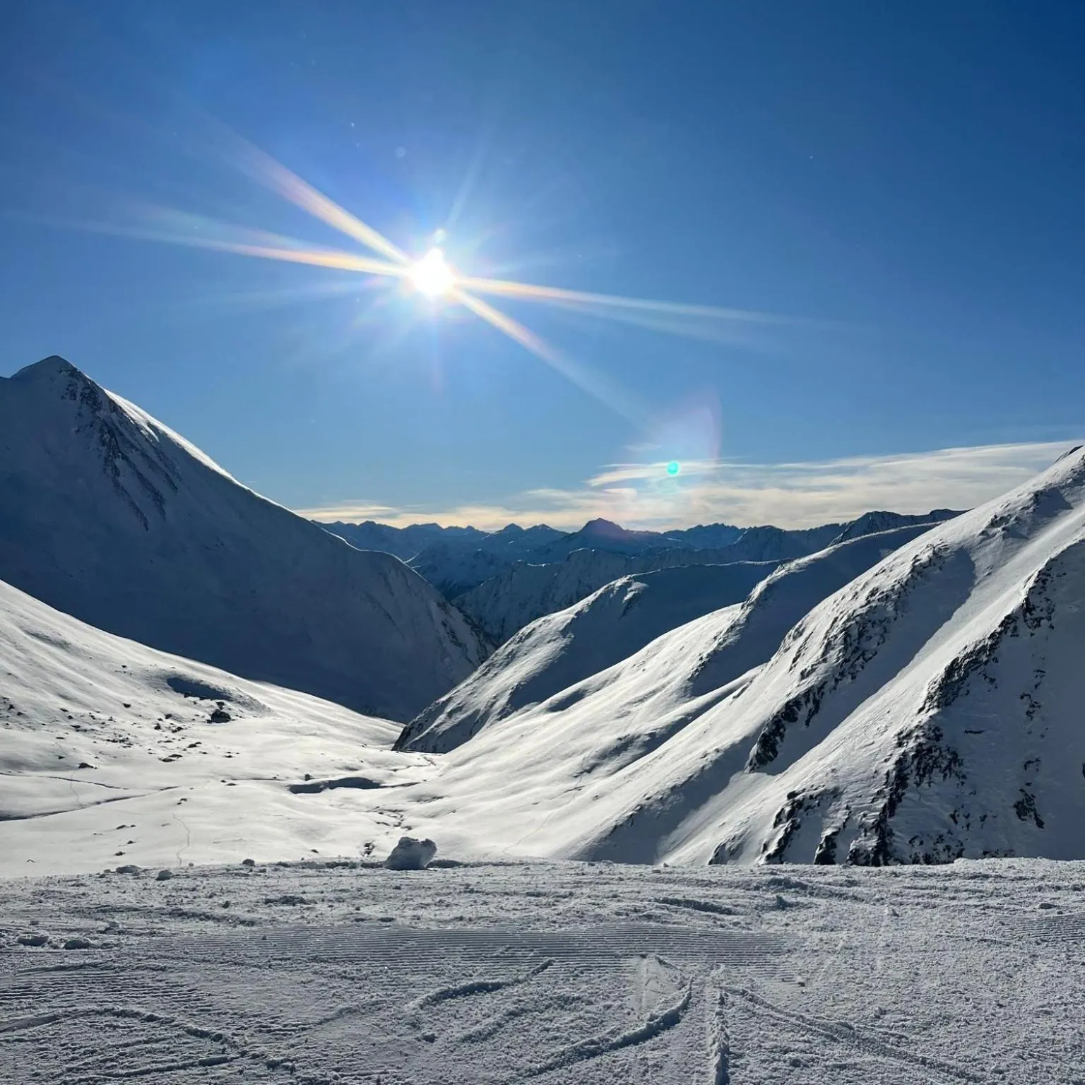 Skiing in Hotel Garni Alpendiamant