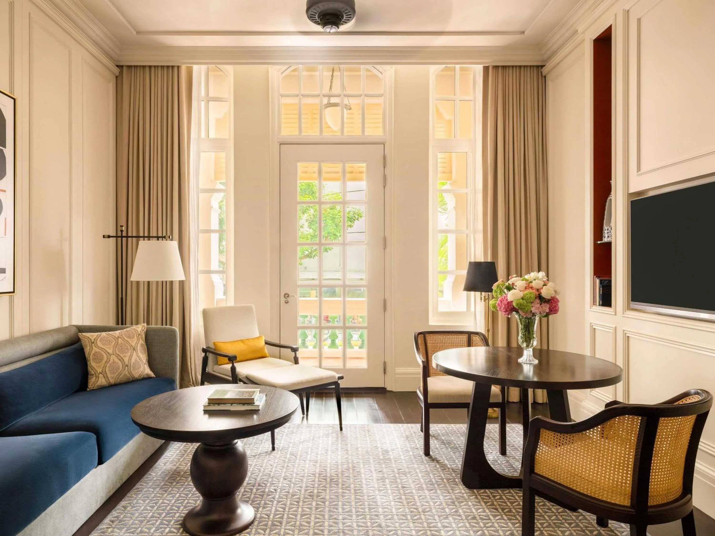 Bedroom in Raffles Singapore