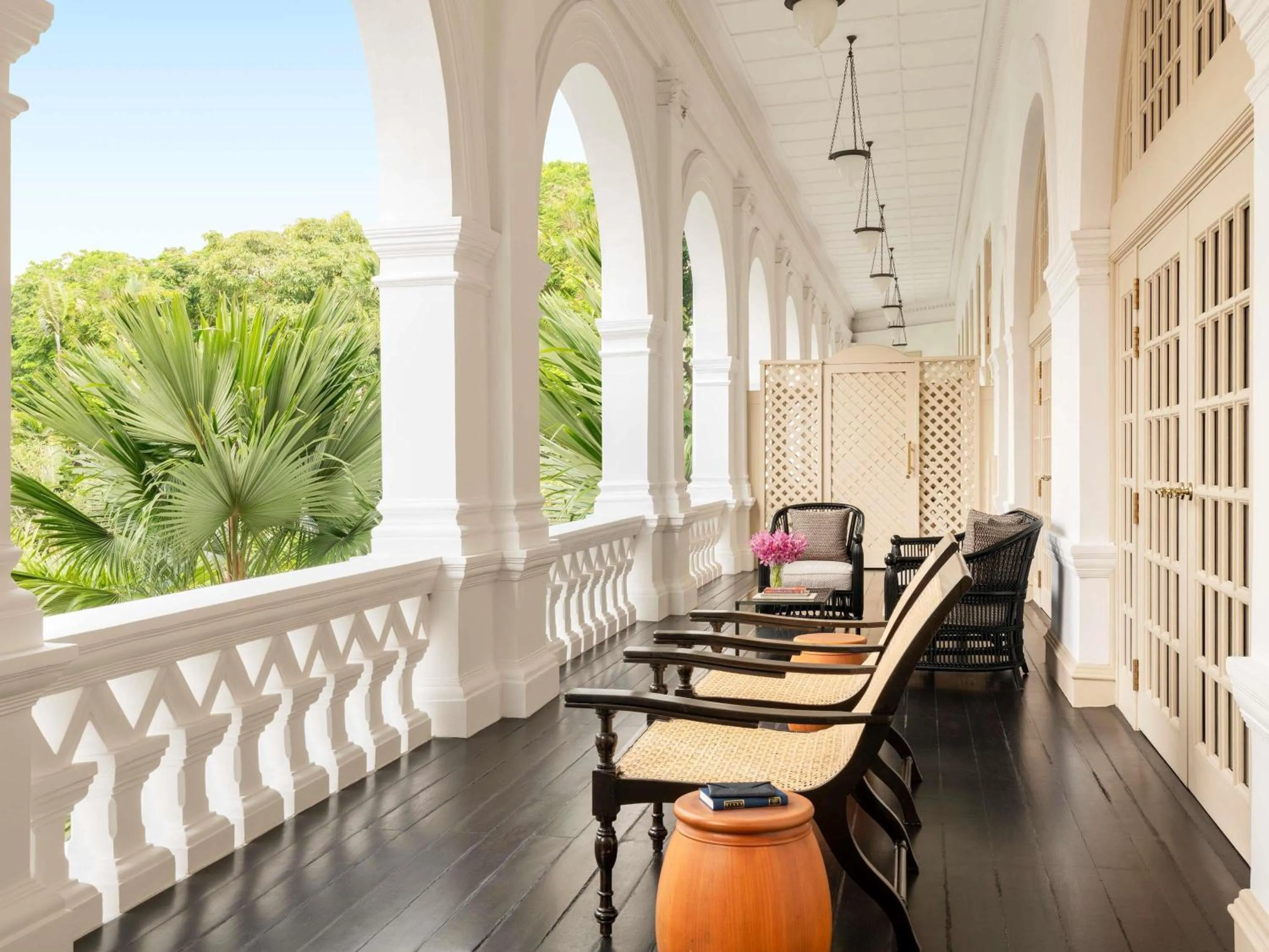 Bedroom in Raffles Singapore
