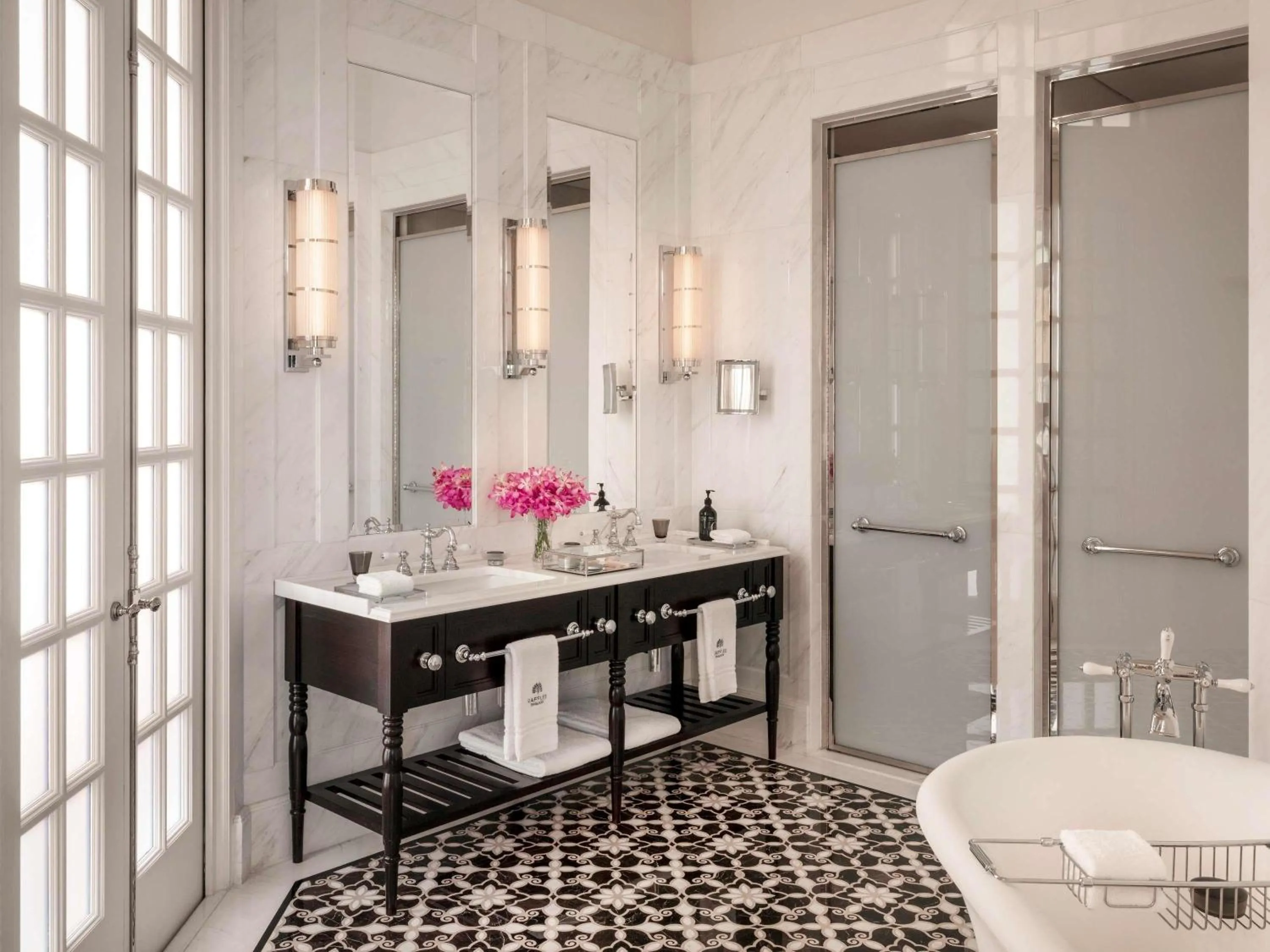 Bedroom in Raffles Singapore