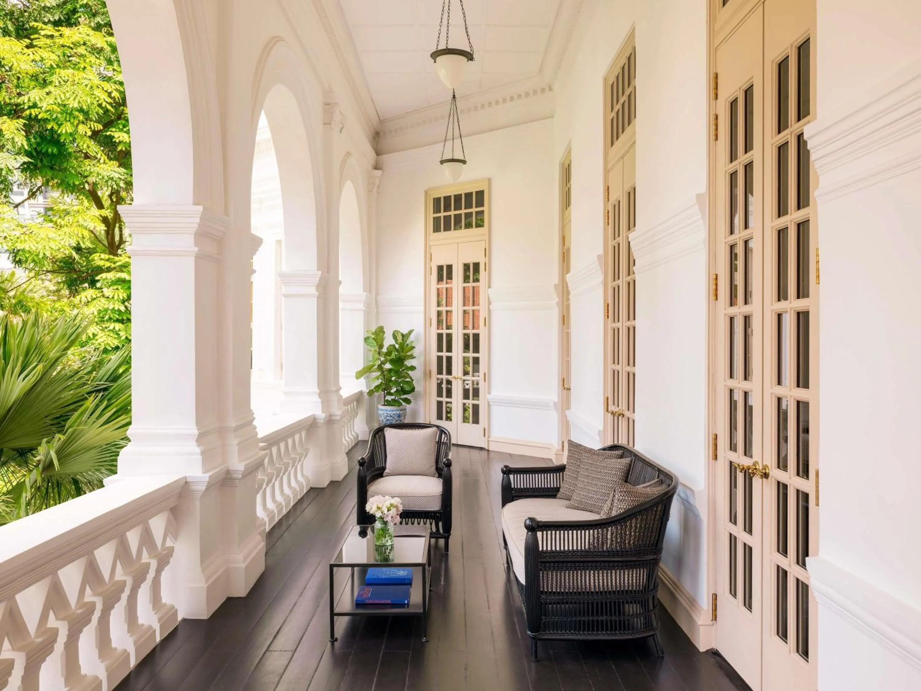 Bedroom in Raffles Singapore