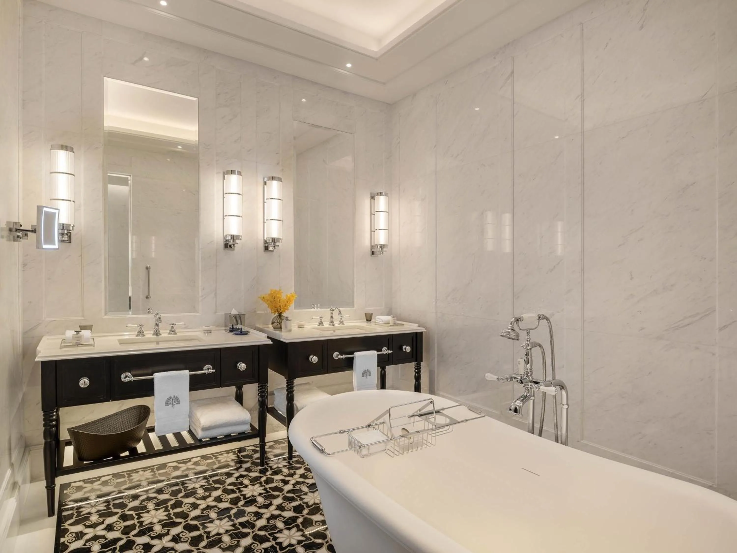 Bedroom in Raffles Singapore