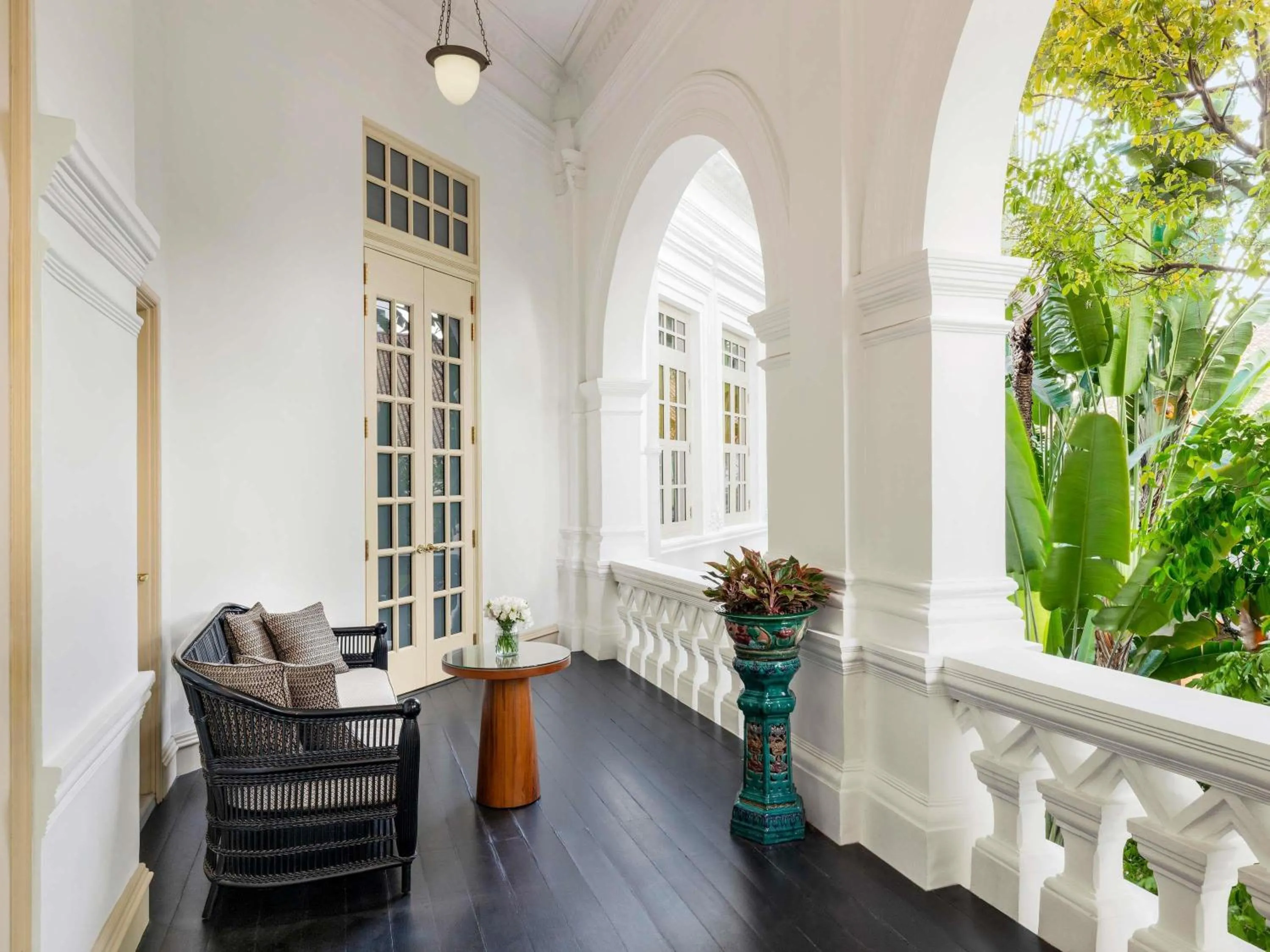 Bedroom in Raffles Singapore