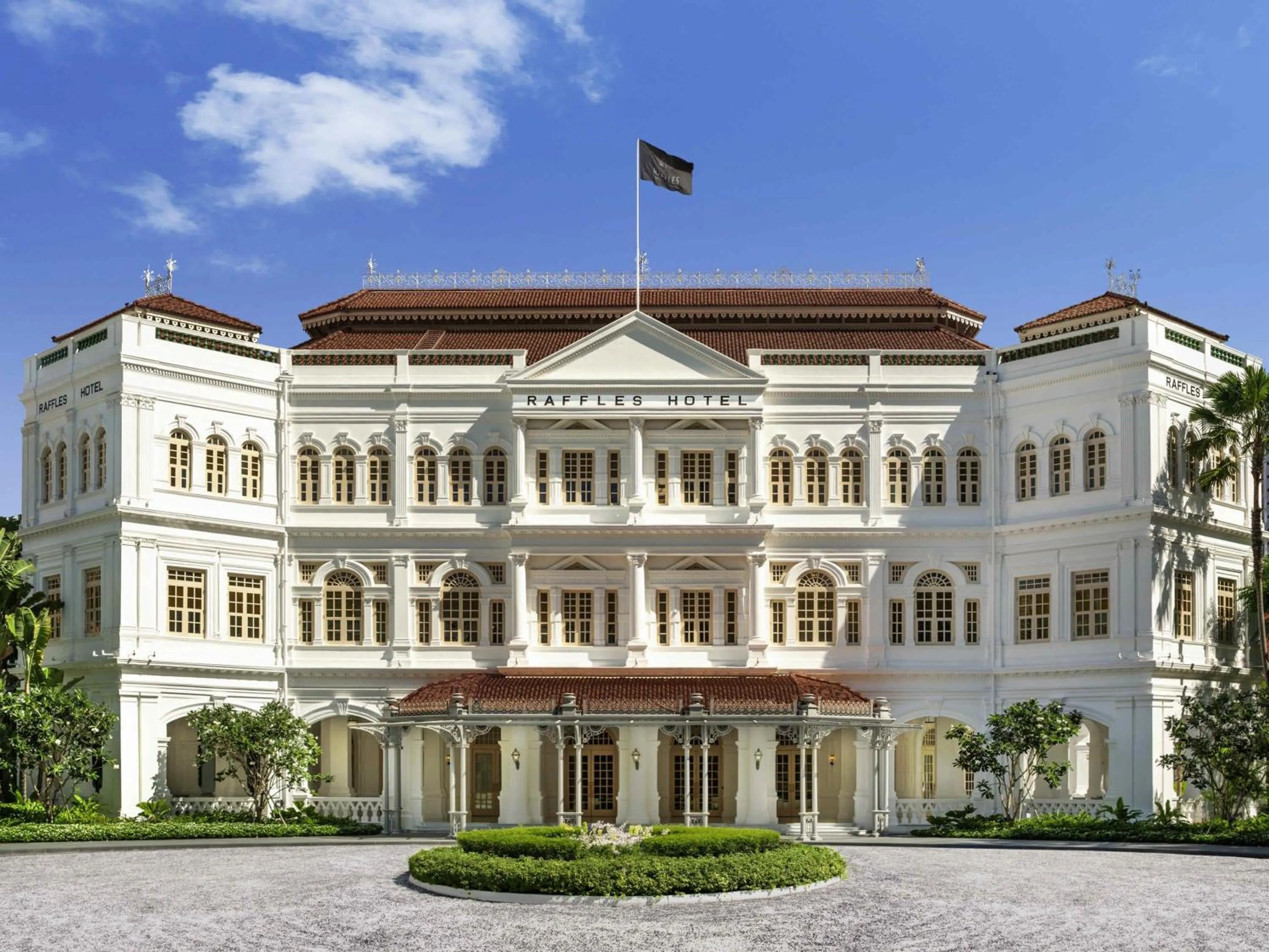 Property building in Raffles Singapore