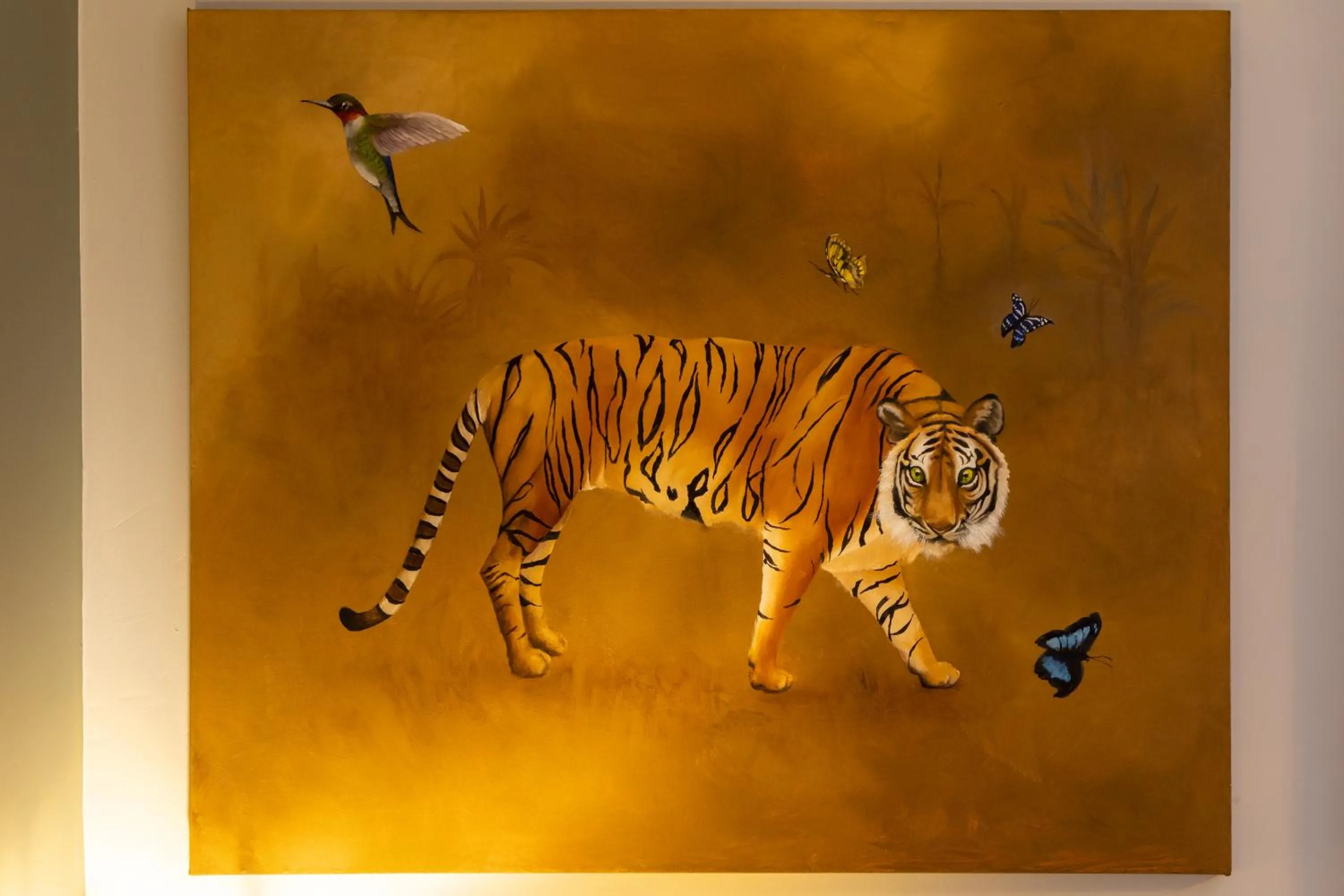 Decorative detail in The Old Vicarage Hotel & Restaurant