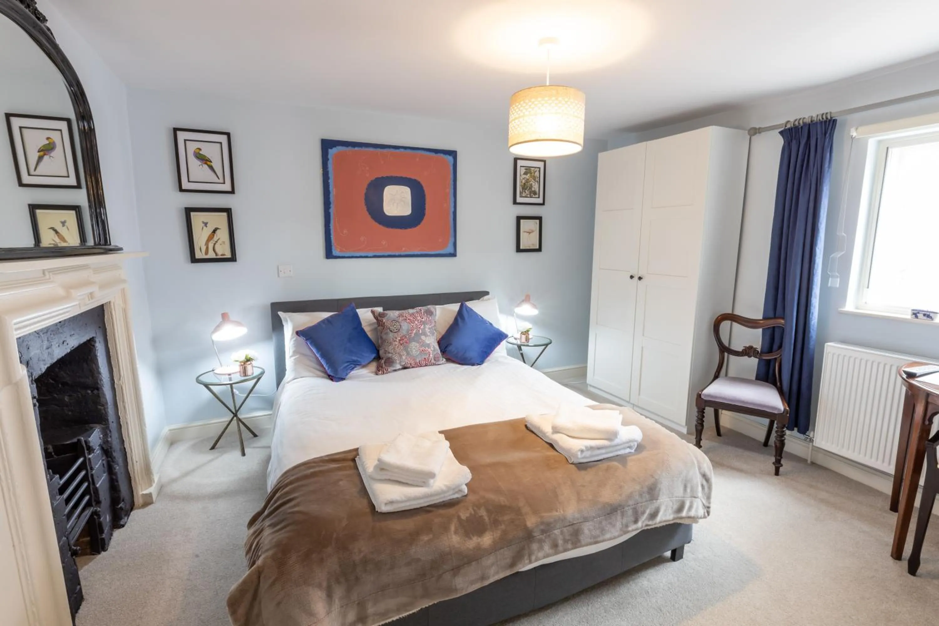 Bedroom, Bed in The Old Vicarage Hotel & Restaurant