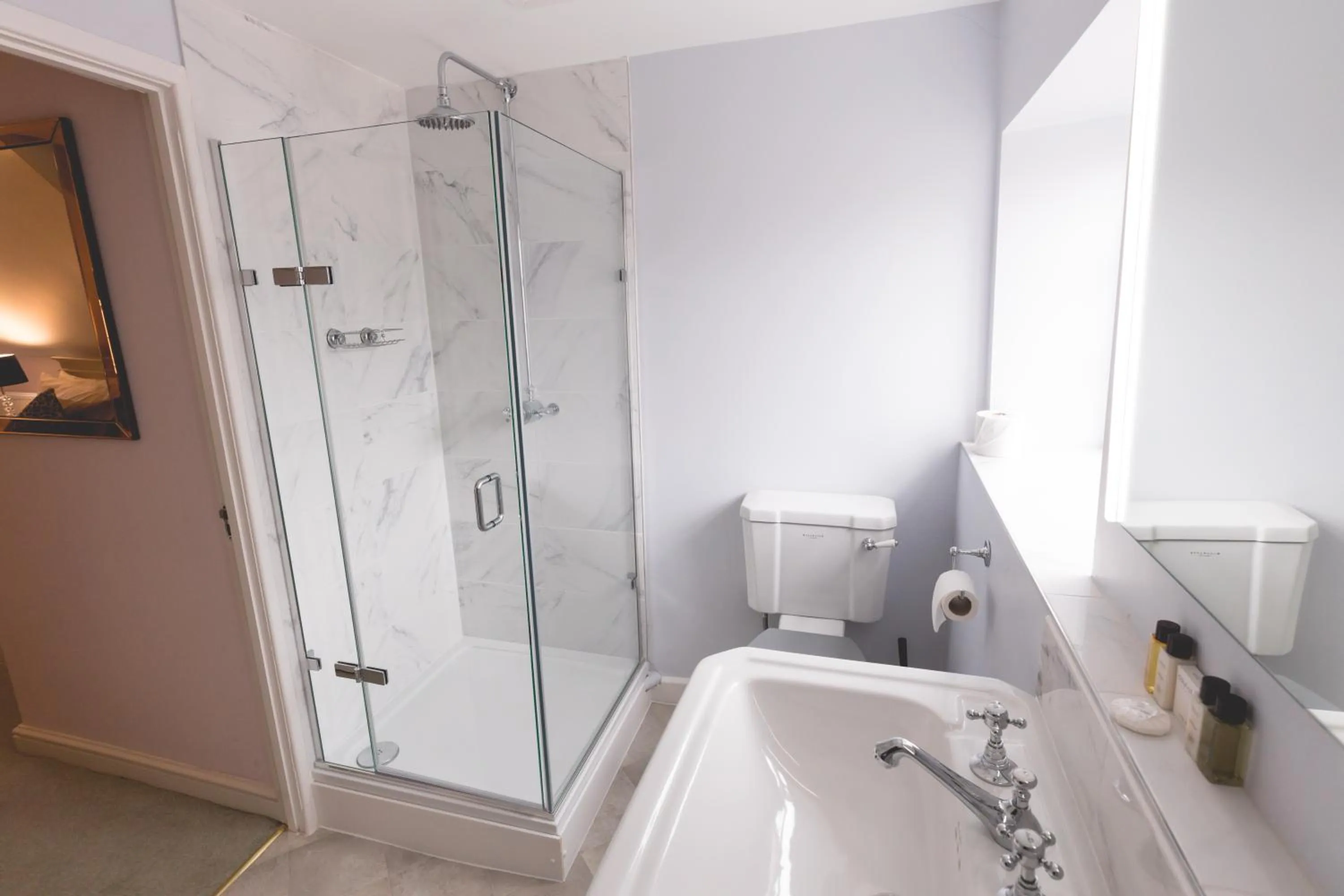 Bathroom in The Old Vicarage Hotel & Restaurant