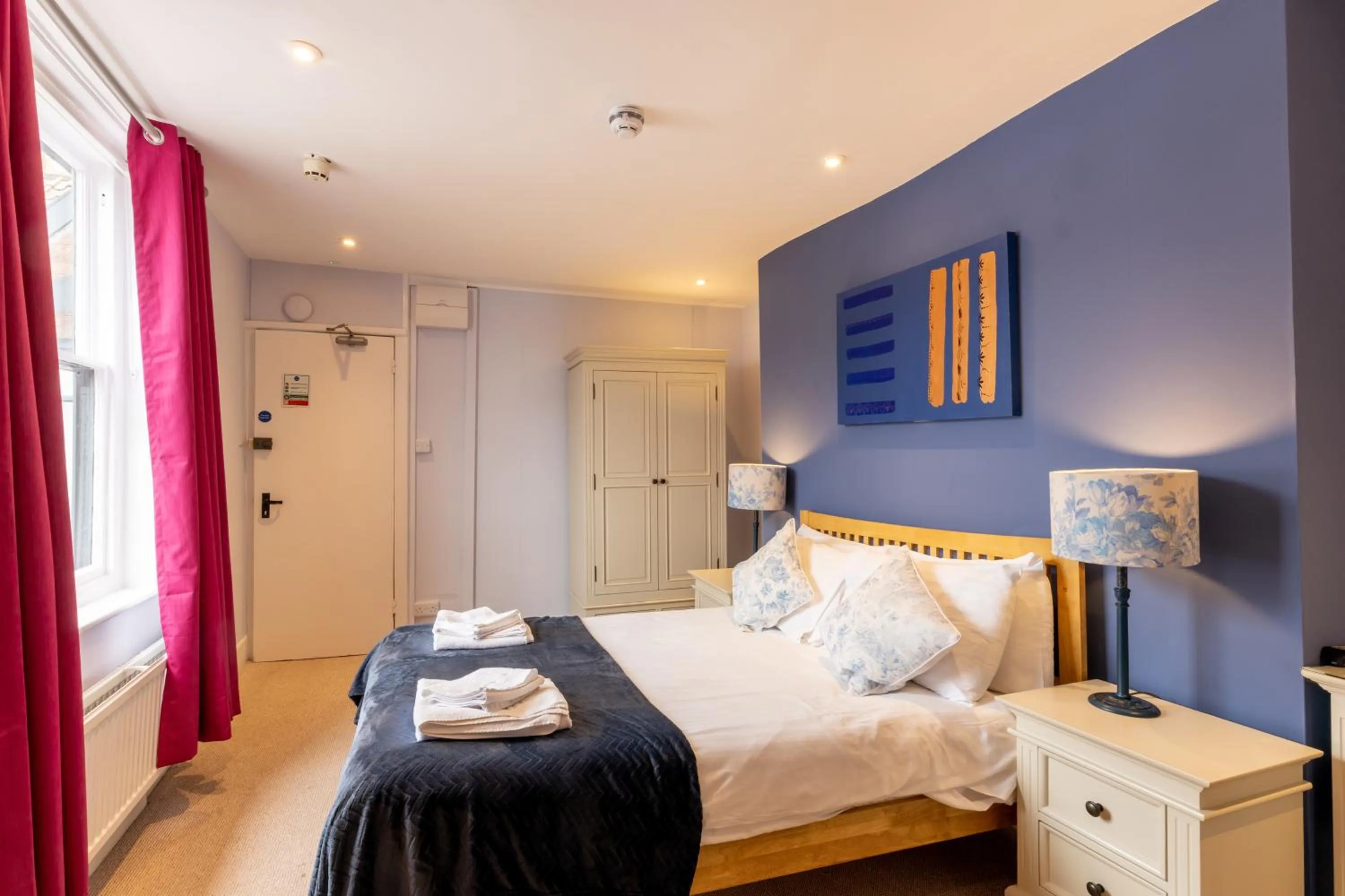 Bedroom, Bed in The Old Vicarage Hotel & Restaurant