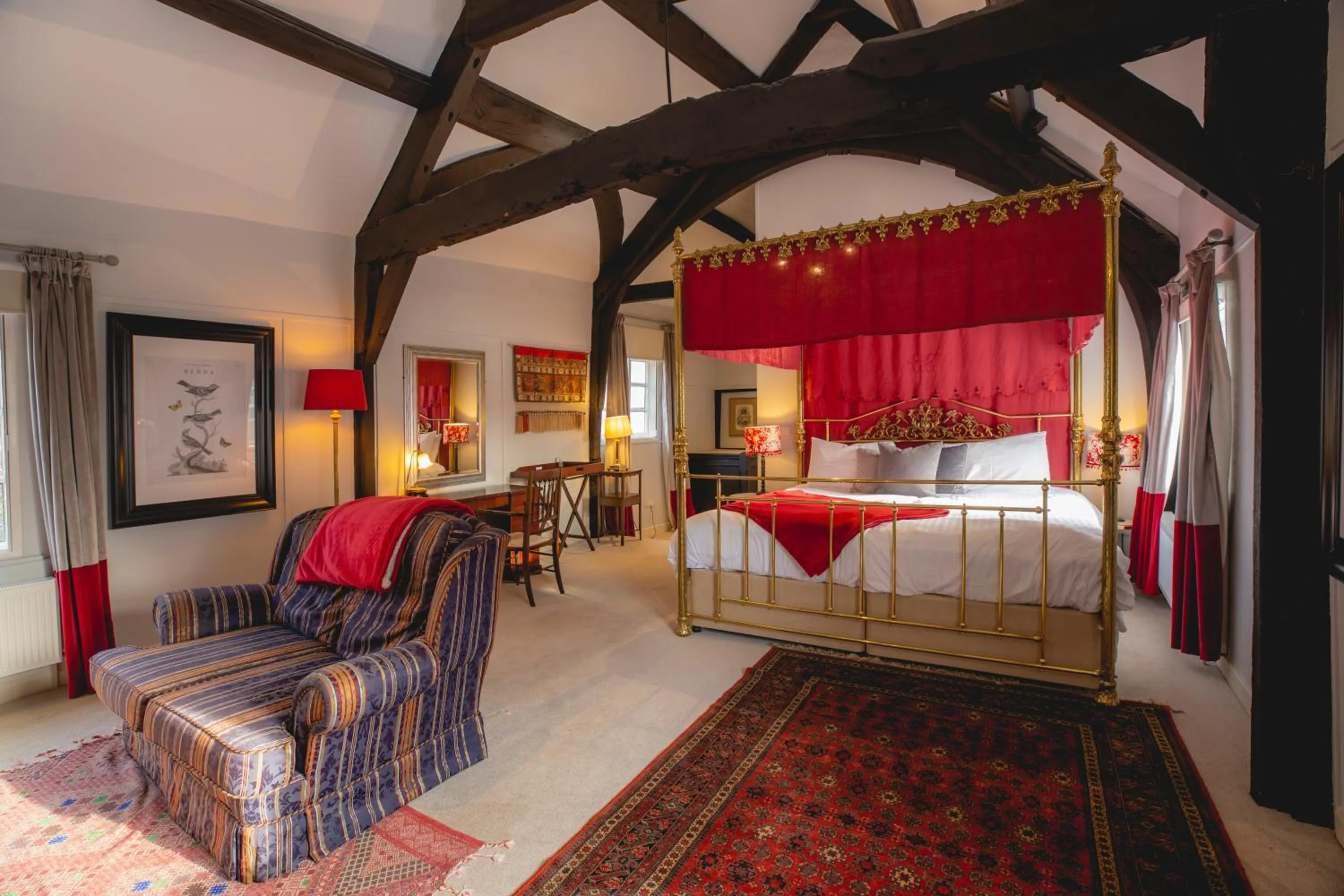 Bedroom, Bed in The Old Vicarage Hotel & Restaurant