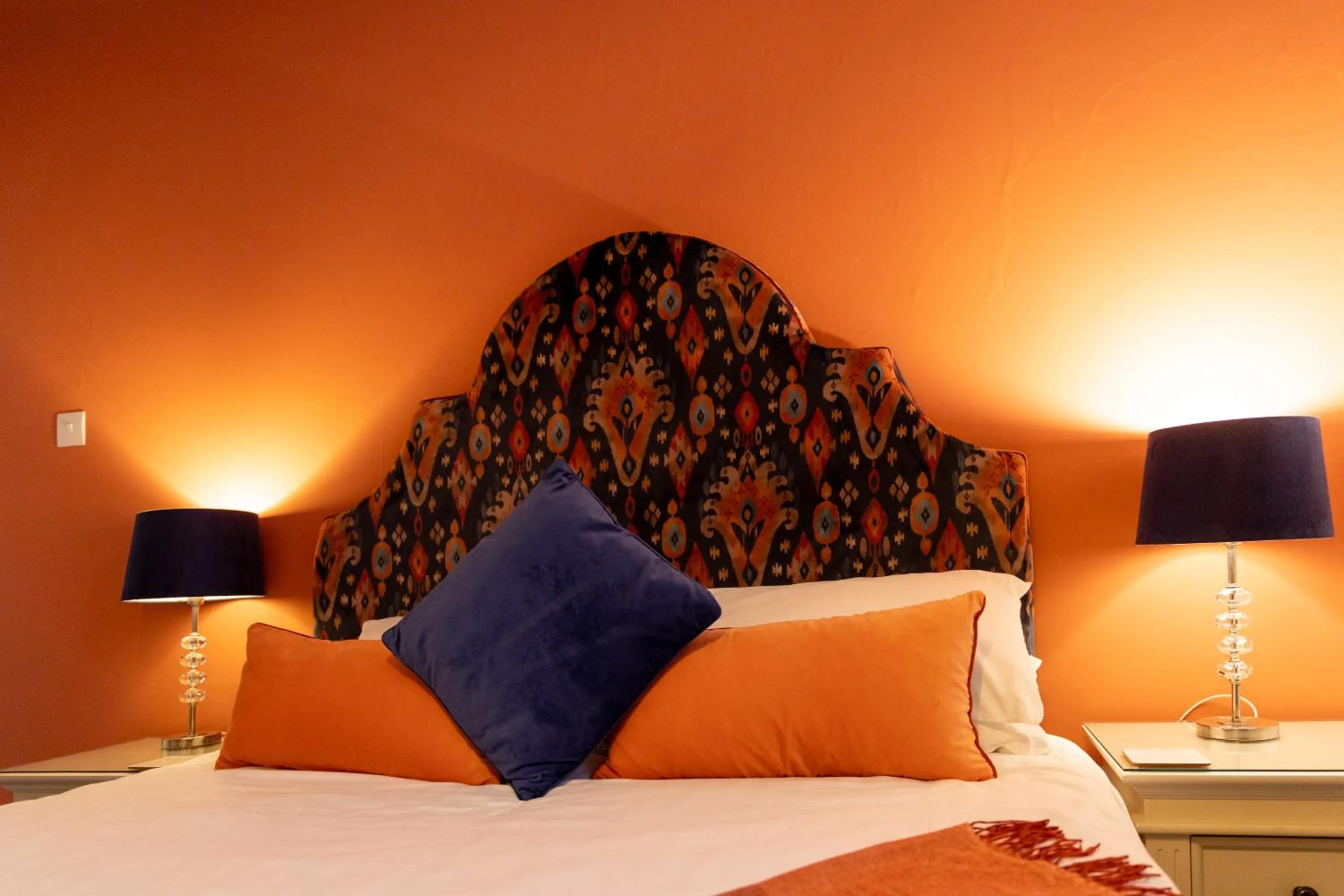 Bed in The Old Vicarage Hotel & Restaurant