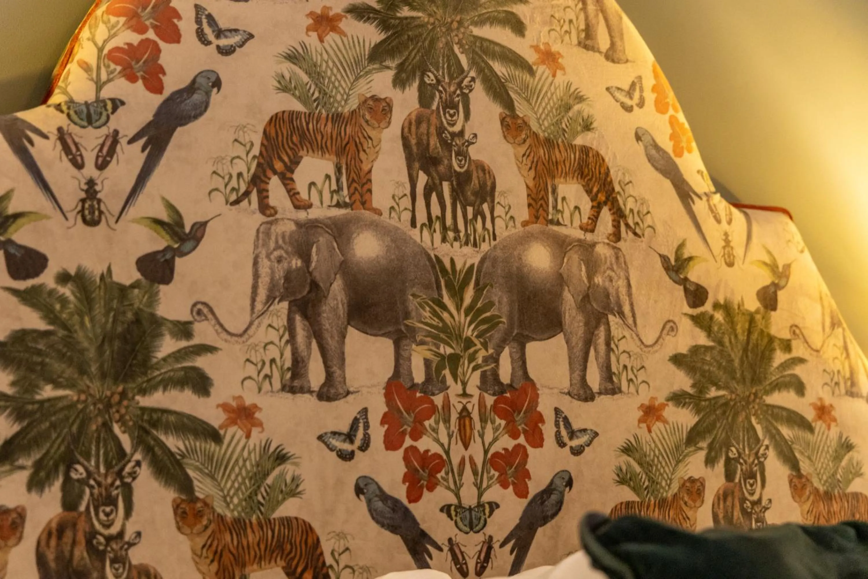 Decorative detail in The Old Vicarage Hotel & Restaurant