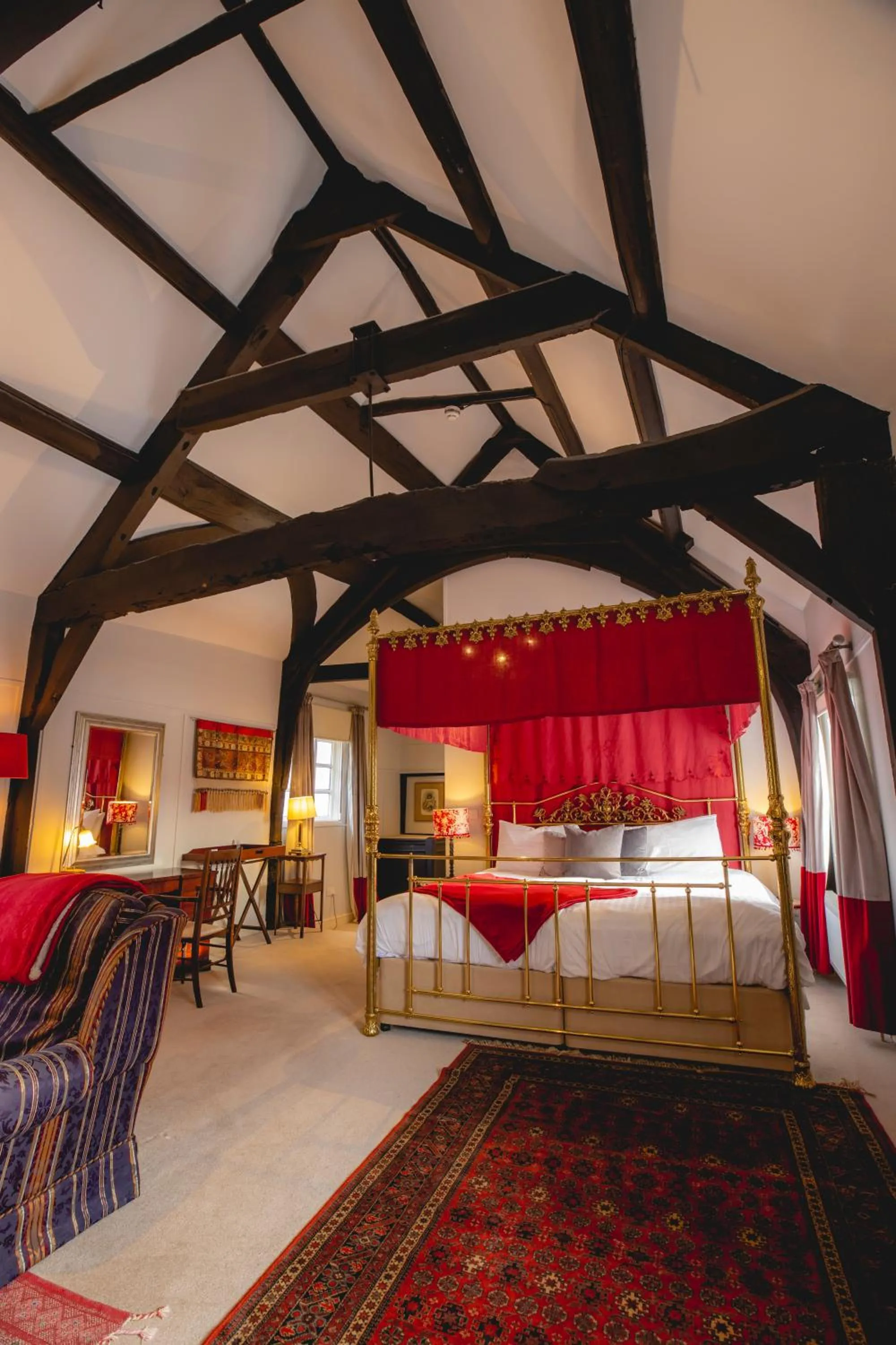 Bedroom, Bed in The Old Vicarage Hotel & Restaurant