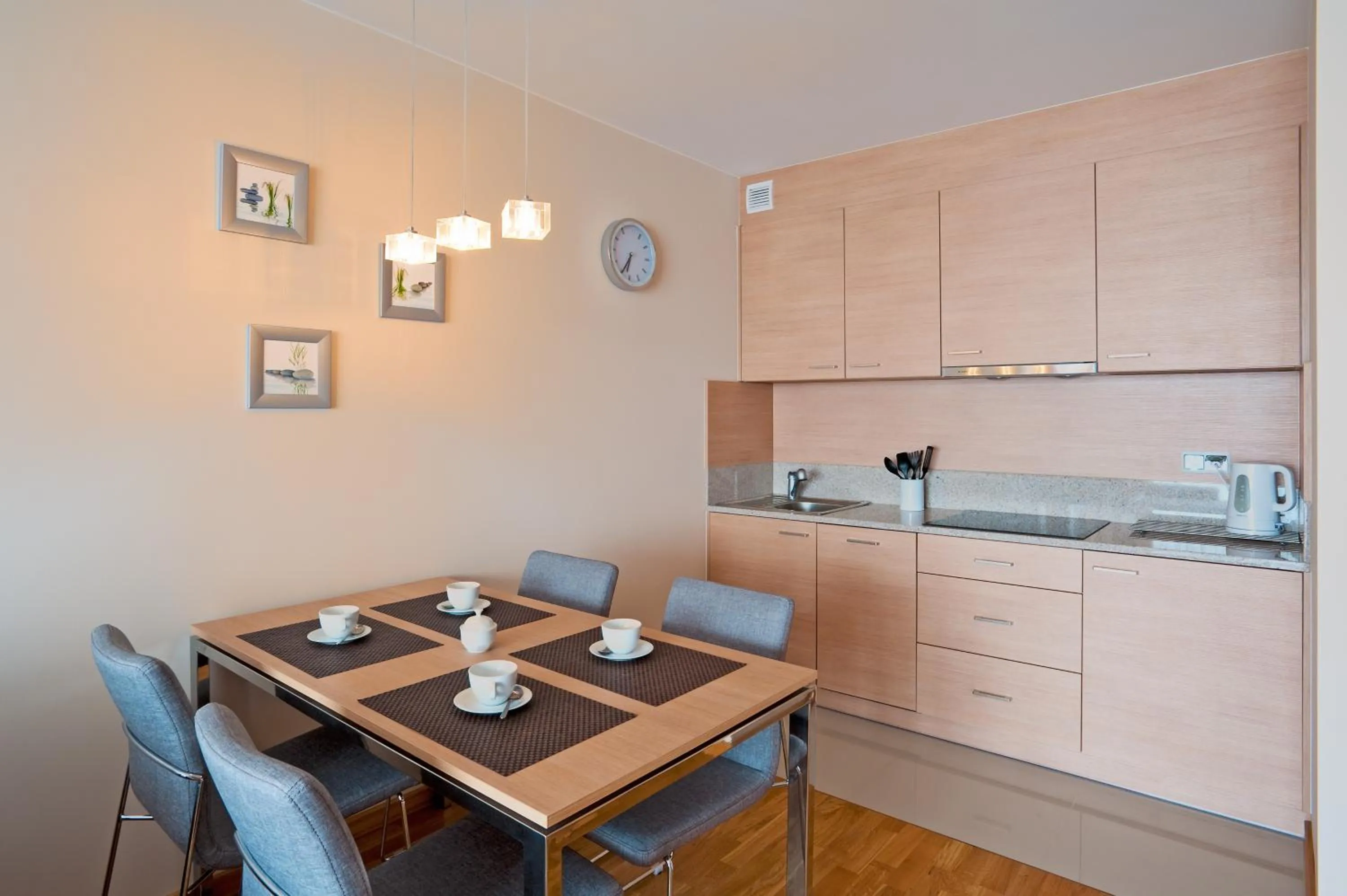 Kitchen or kitchenette in Na Klifie, Sun & Snow