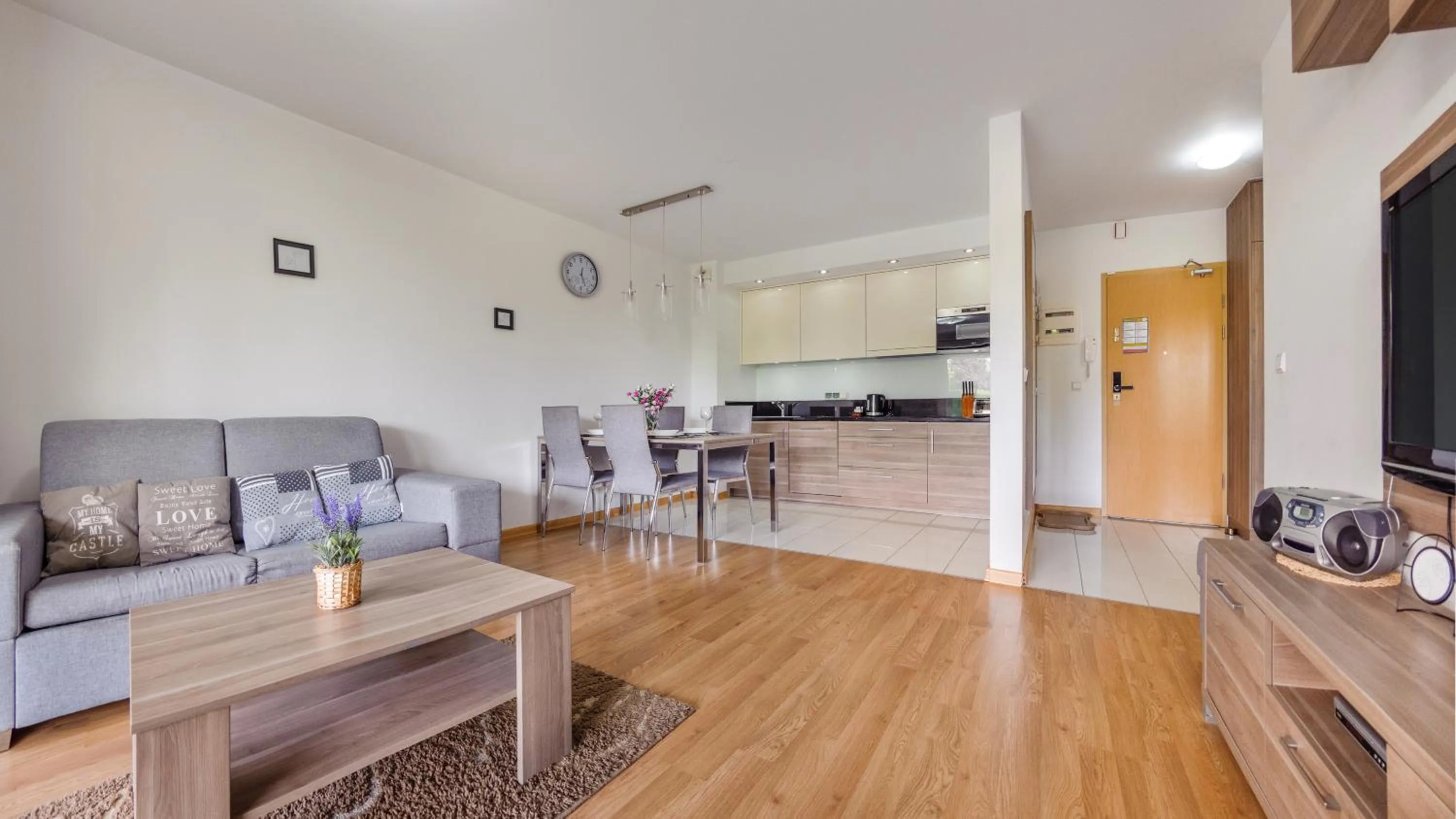 Kitchen or kitchenette in Na Klifie, Sun & Snow