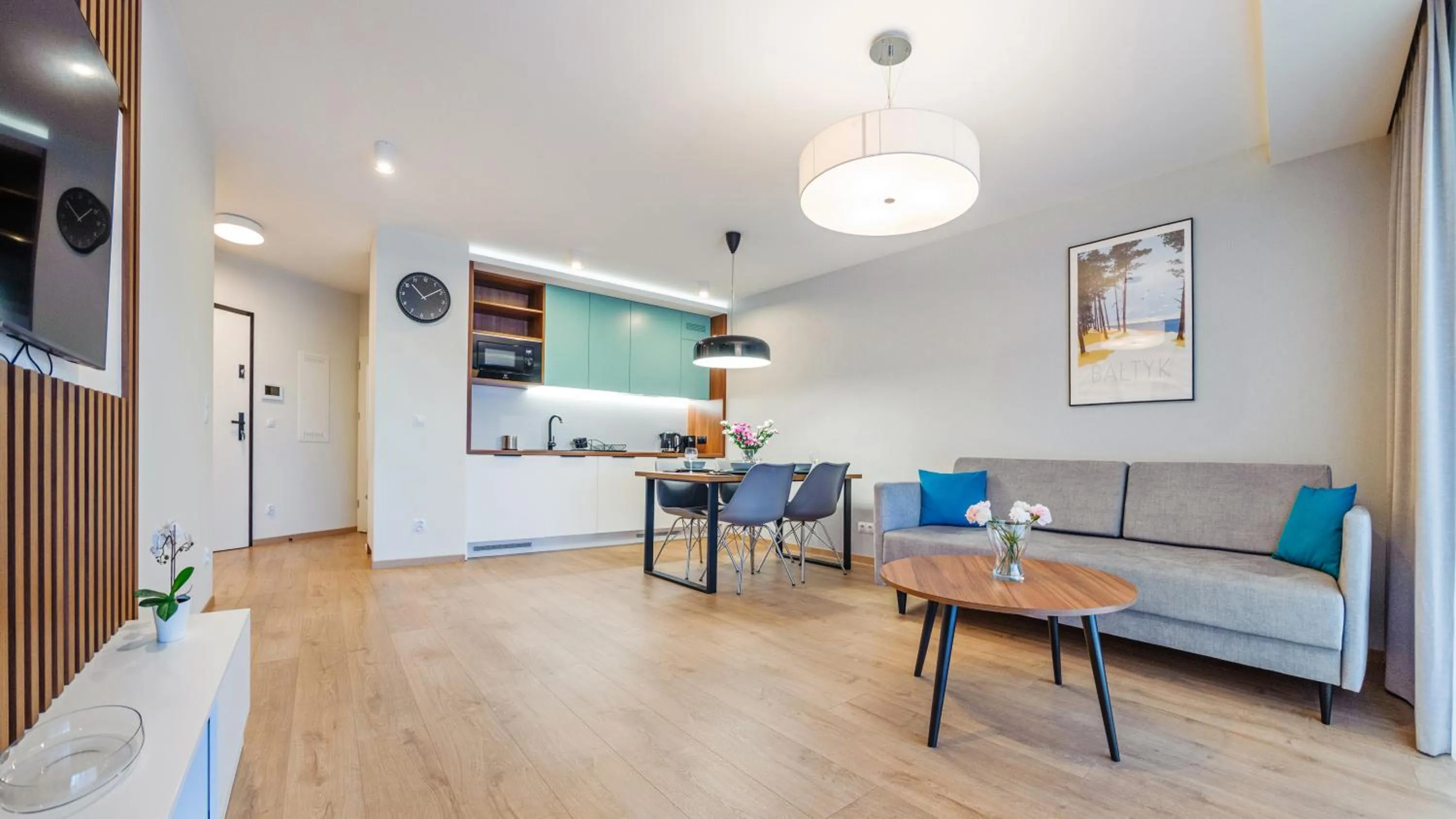 Kitchen or kitchenette in Na Klifie, Sun & Snow