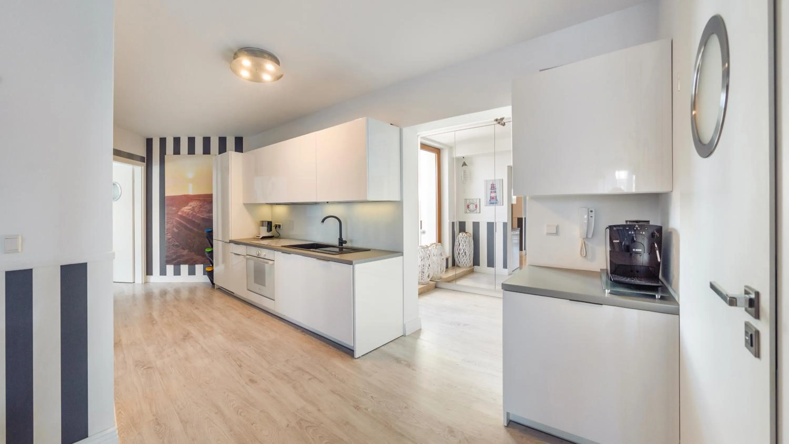 Kitchen or kitchenette in Na Klifie, Sun & Snow