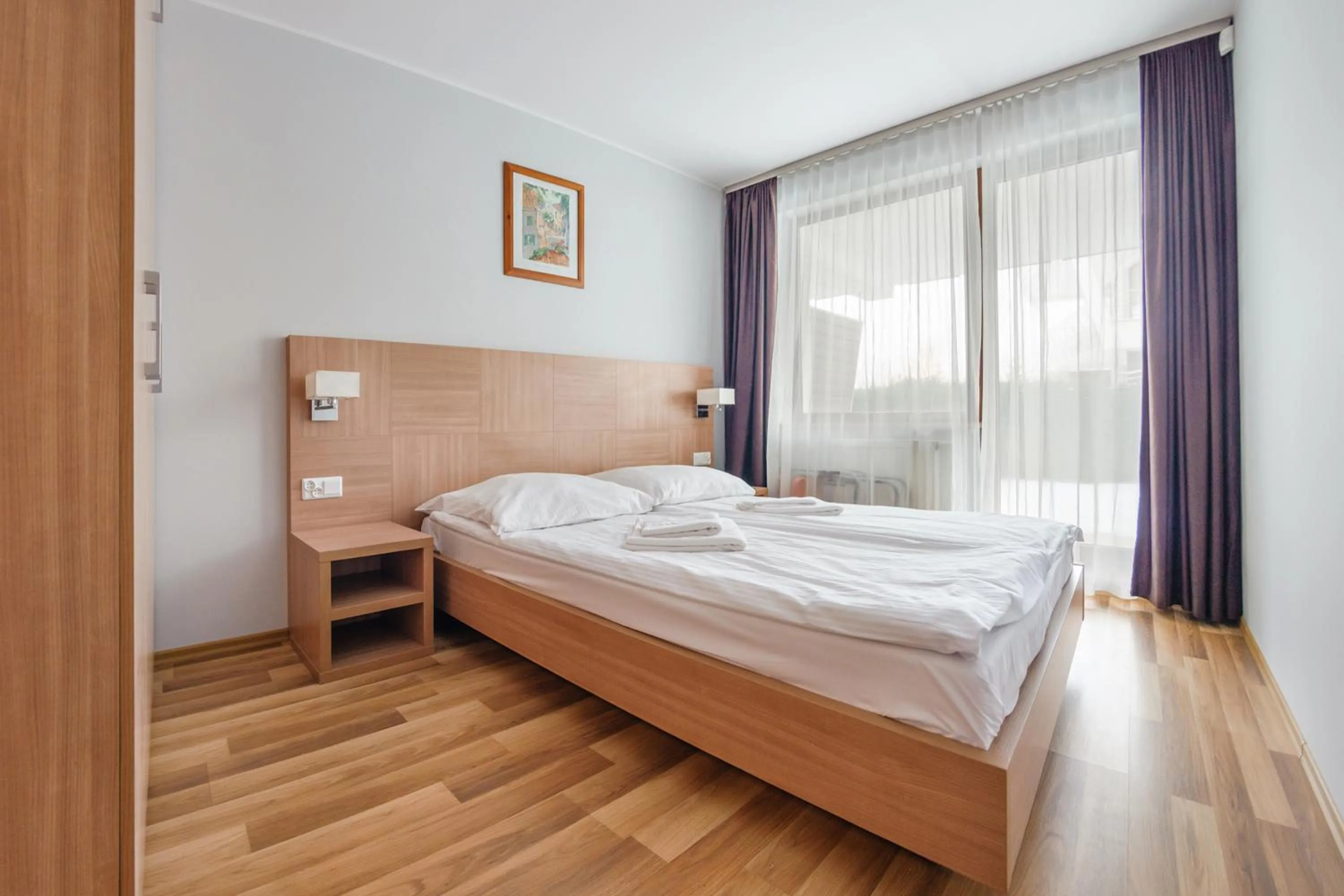 Bedroom, Bed in Na Klifie, Sun & Snow