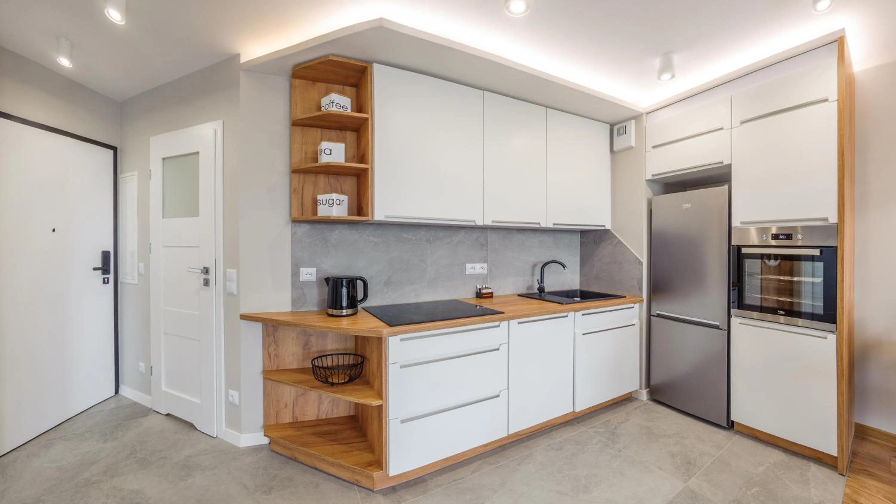 Kitchen or kitchenette in Na Klifie, Sun & Snow