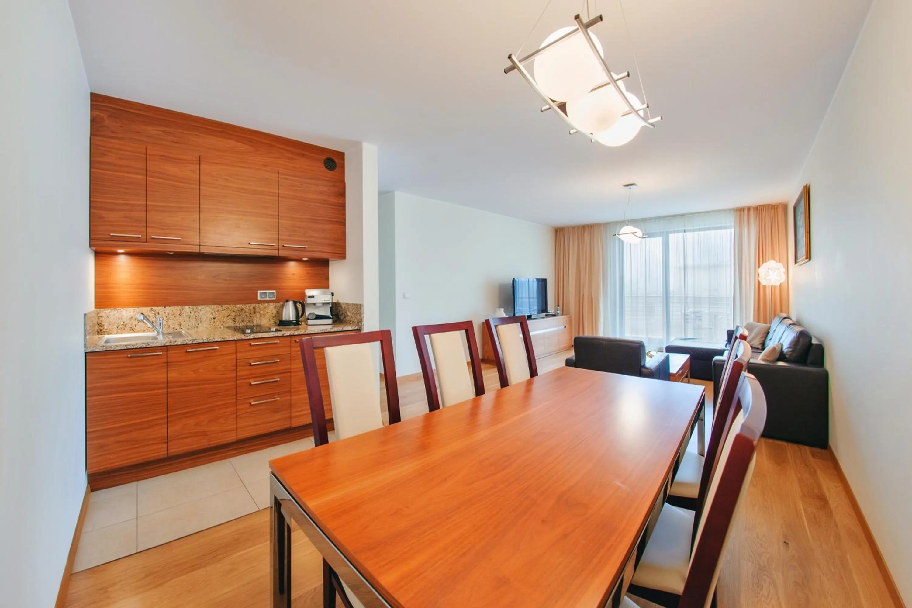 Kitchen or kitchenette in Na Klifie, Sun & Snow