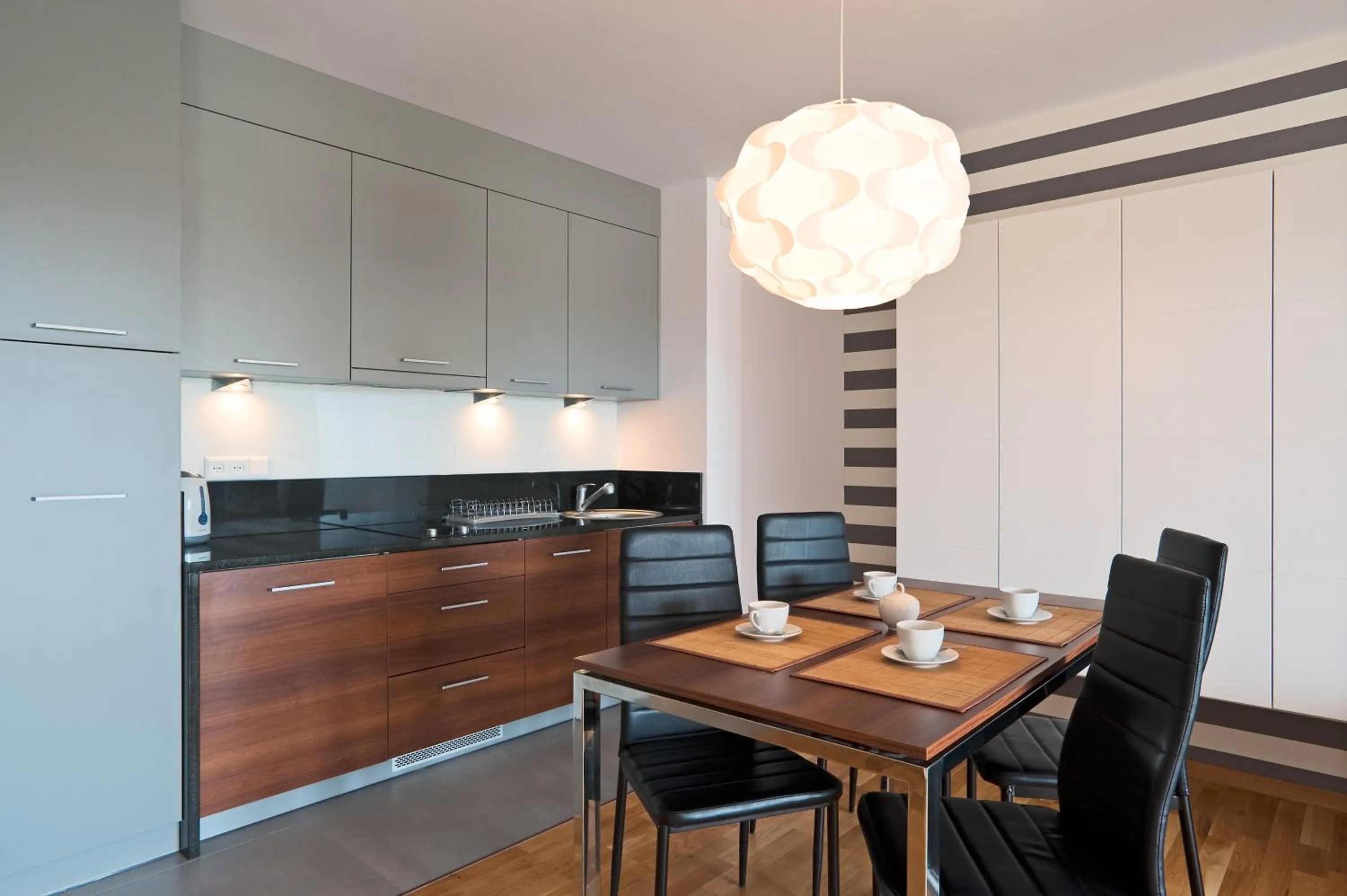 Kitchen or kitchenette in Na Klifie, Sun & Snow