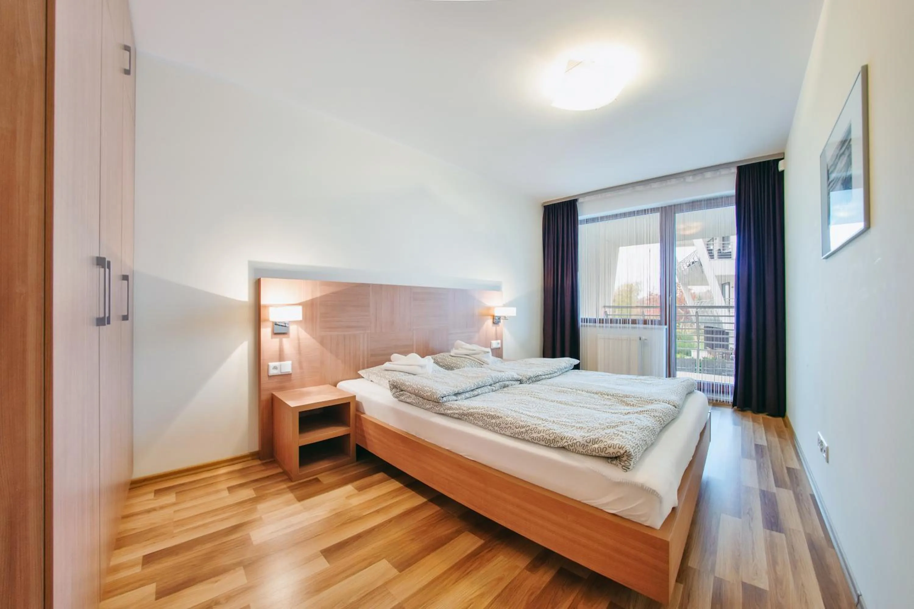 Bedroom, Bed in Na Klifie, Sun & Snow