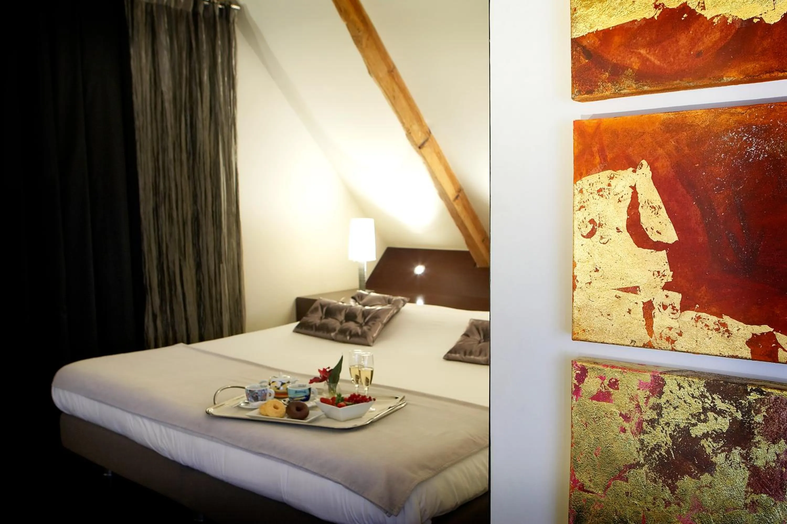 Bedroom, Bed in Hotel Sant Roc