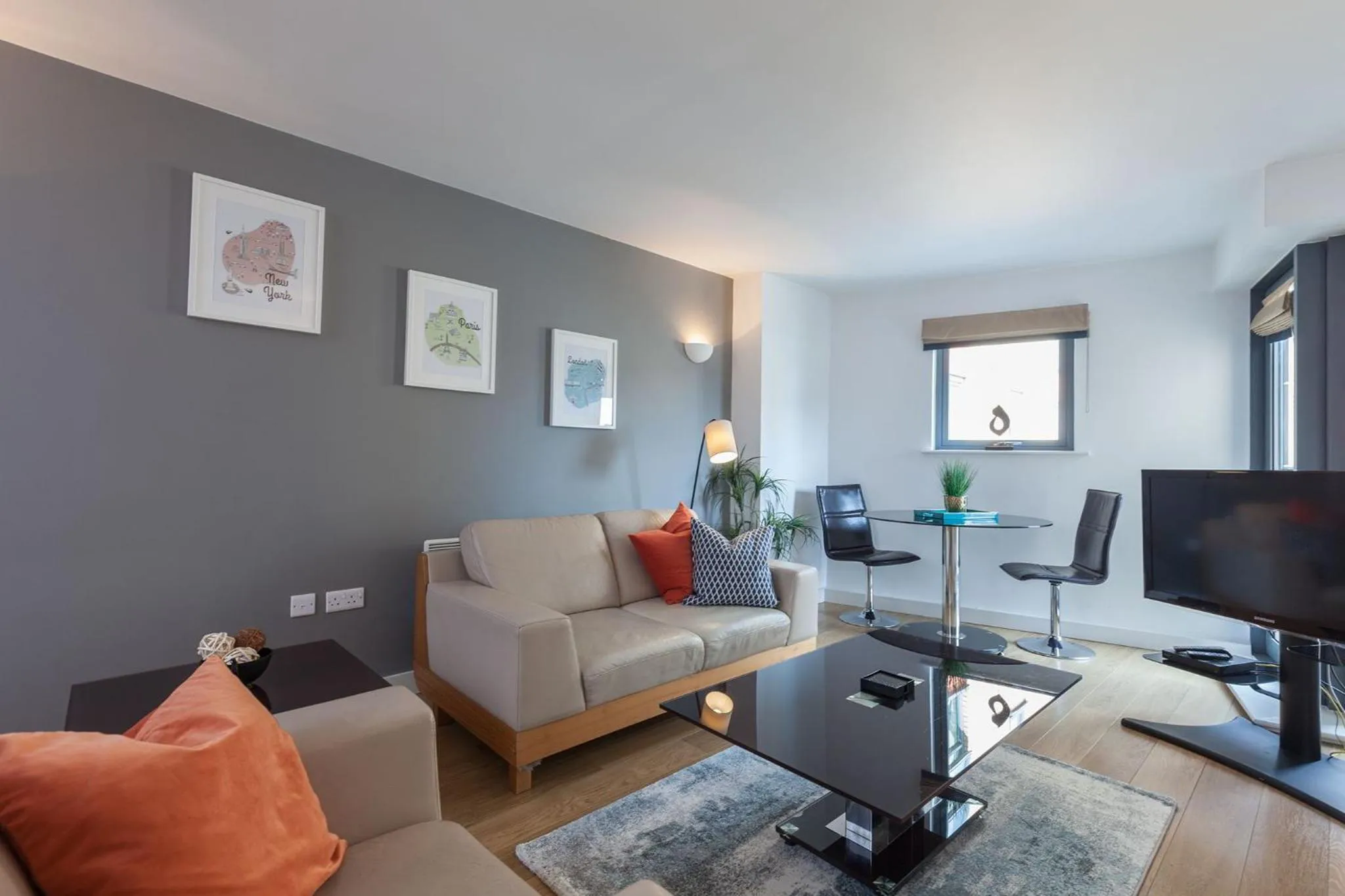 Living room in KSpace @ Waterloo Court