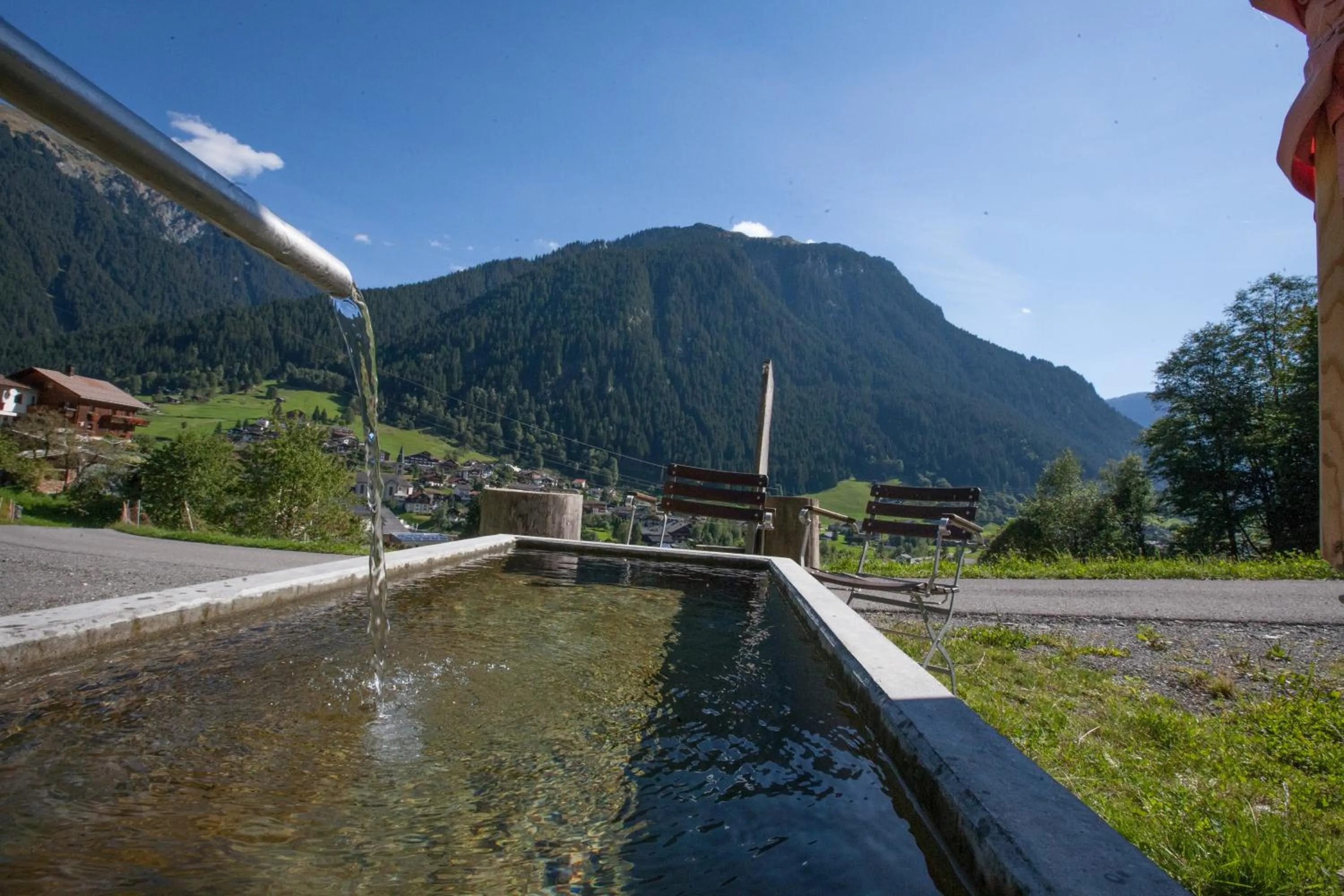 Garden in Bio-Hotel Saladina